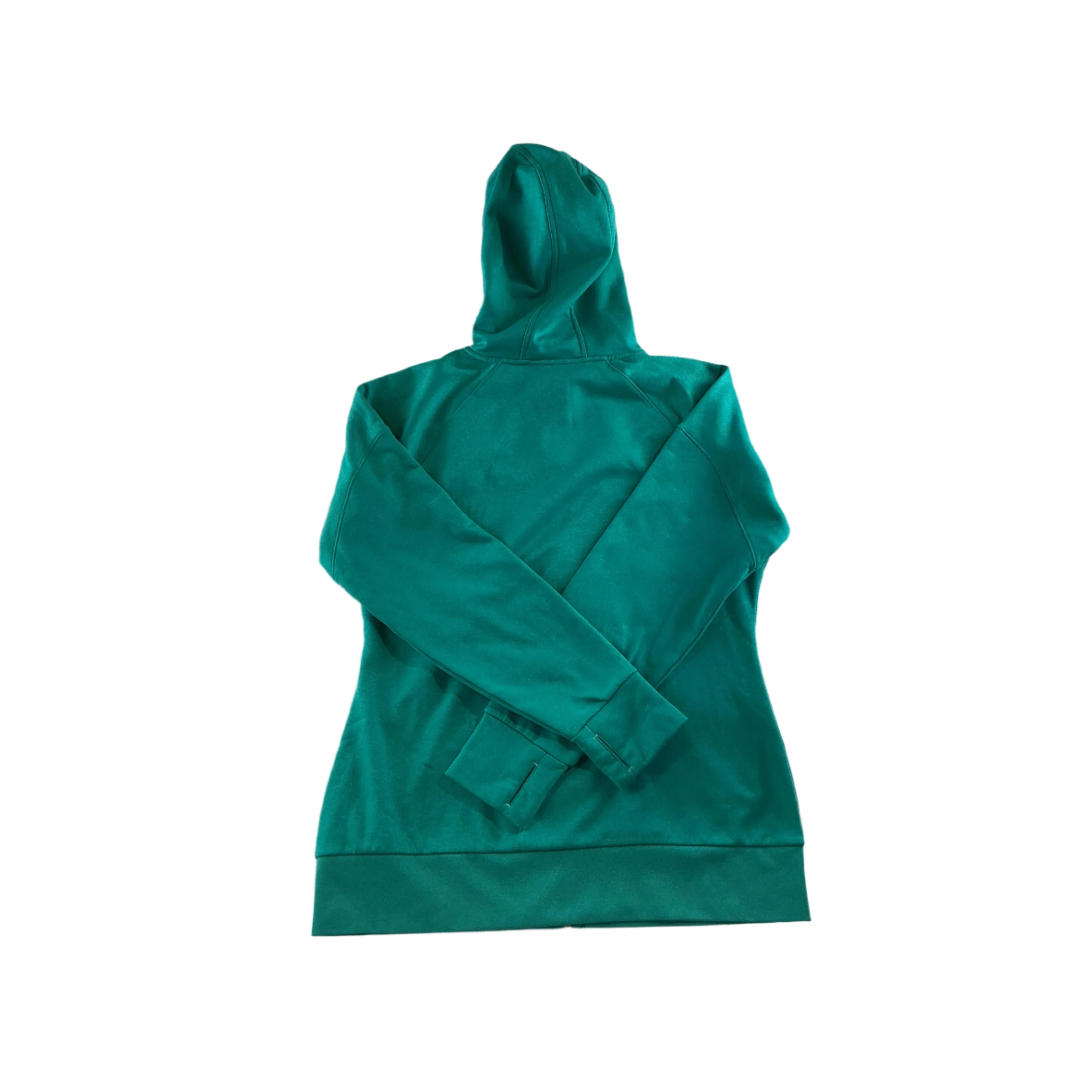 North Face Women's Tech Face Hoody Teal Large USED - Image 3