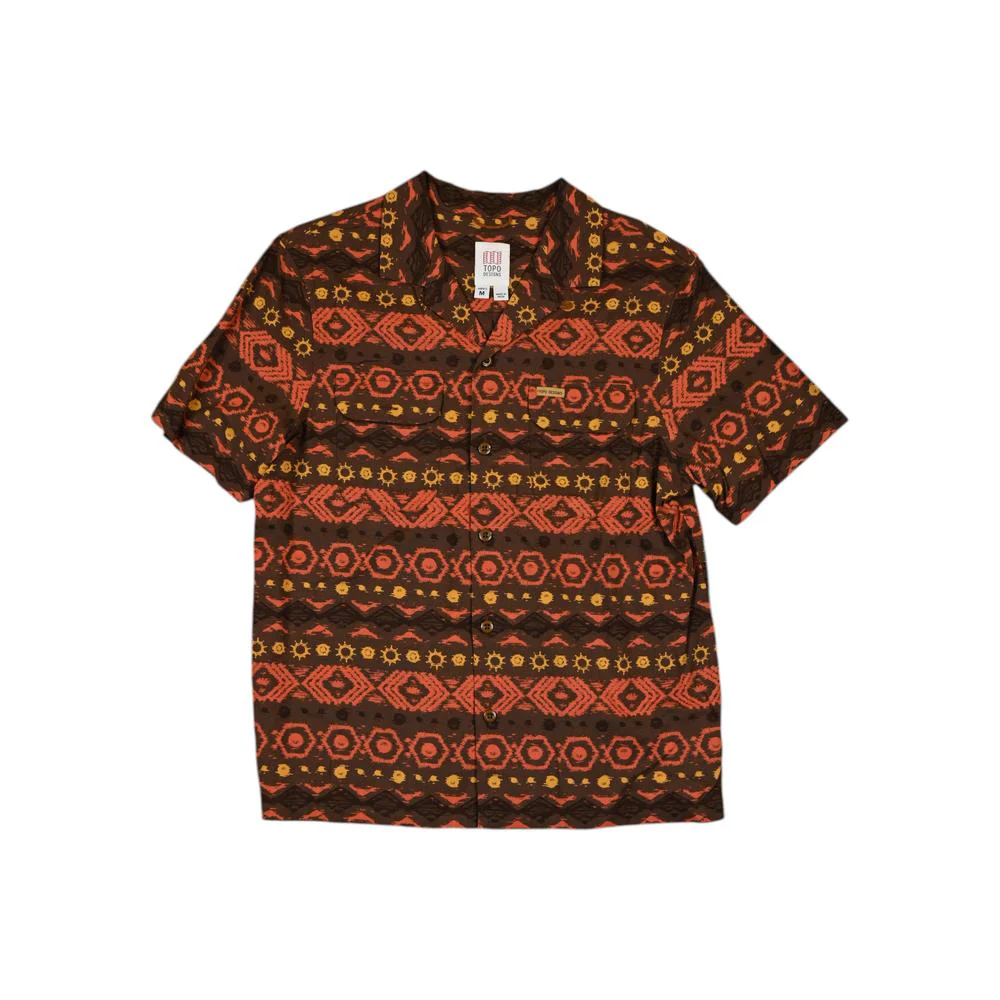 Topo Designs Men's Daytripper Shirt Geo Stripe