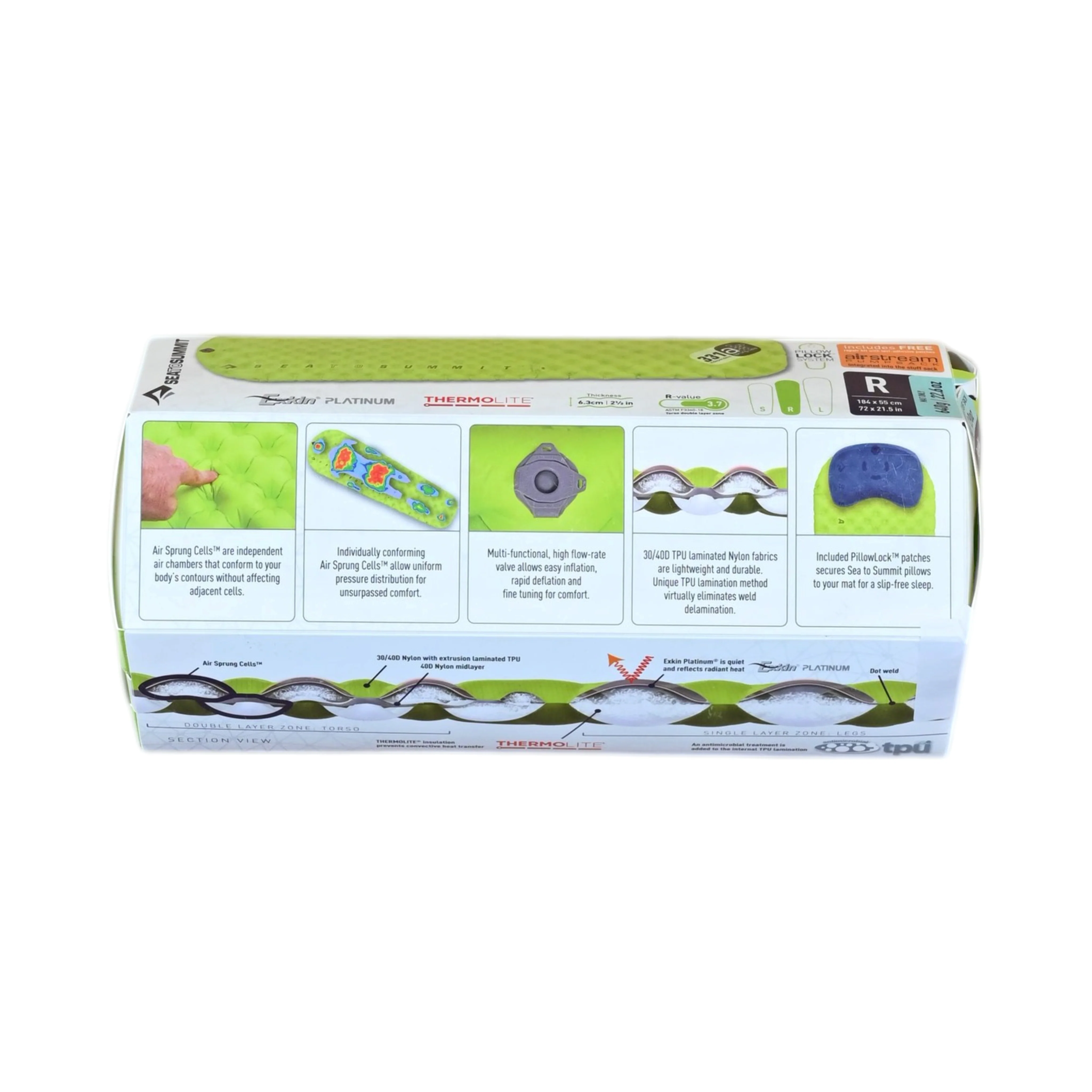 Sea To Summit Comfort Light Insulated Sleeping Pad - Image 2