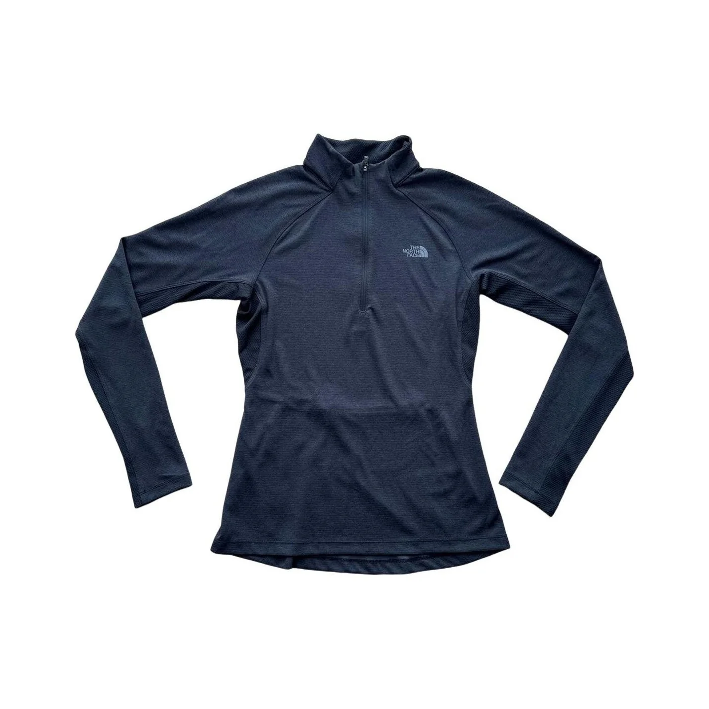 The North Face Women's Flashdry 1/4 Zip Active Base Layer Top Black Small Used