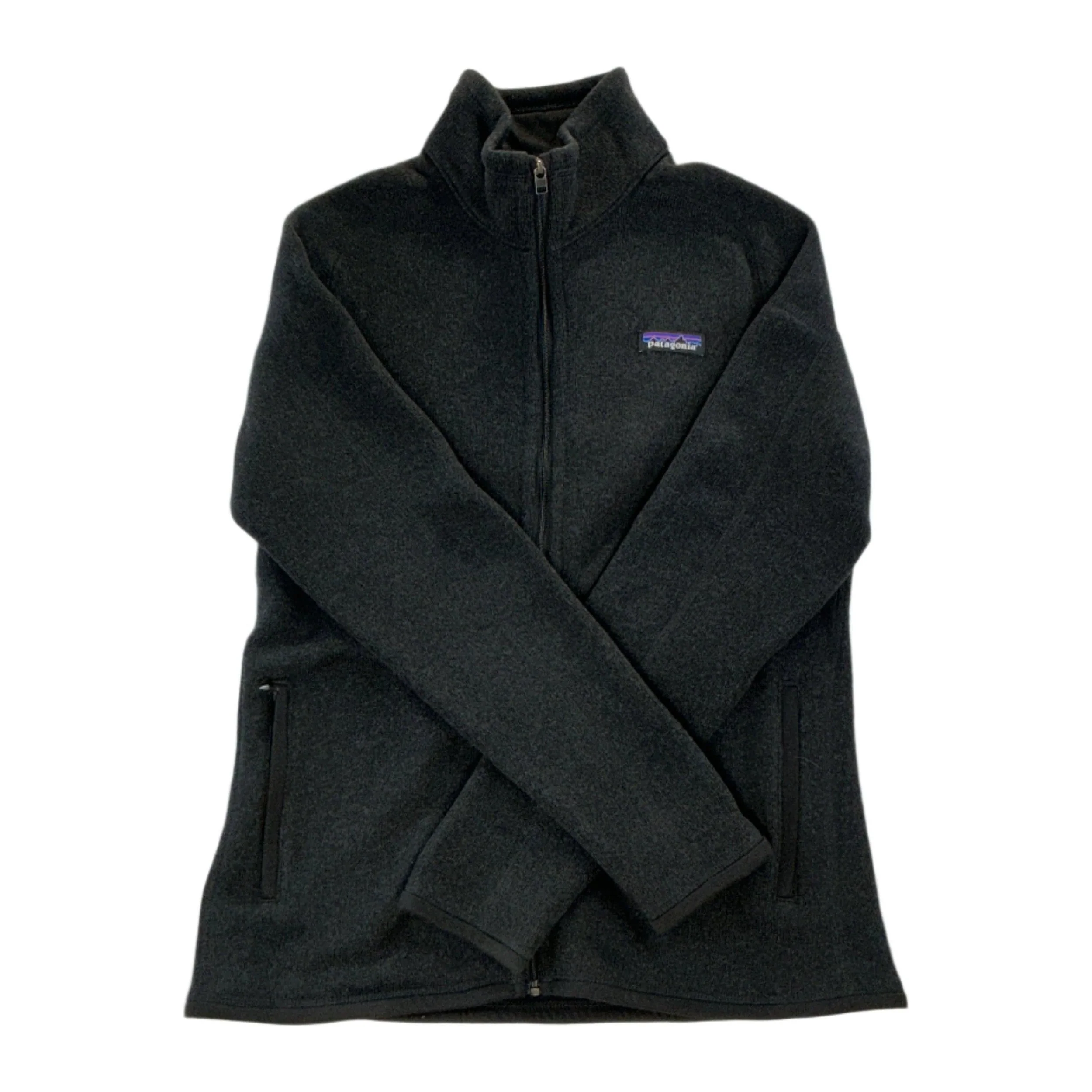 Patagonia Women's Full Zip Better Sweater Fleece Black Medium USED