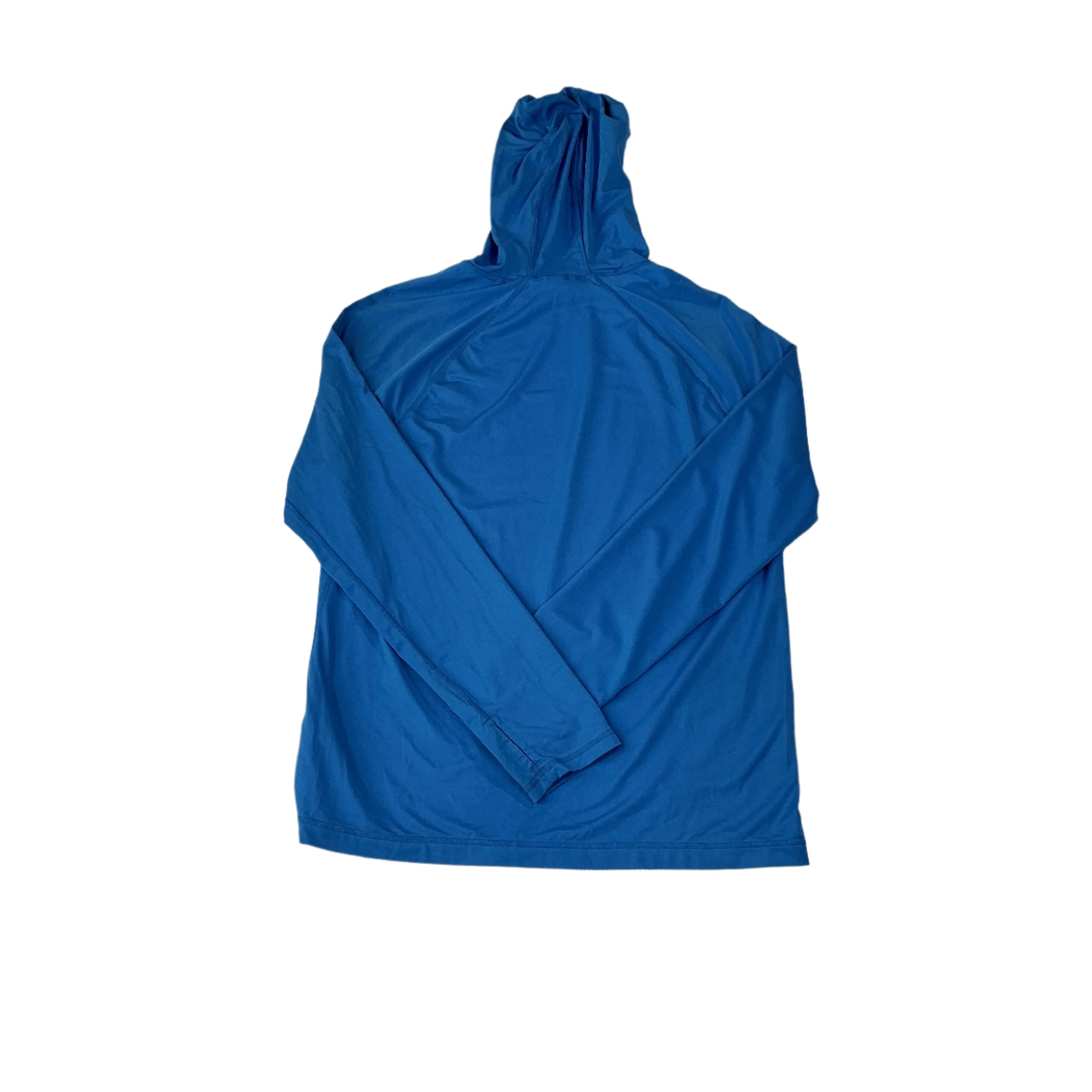 North Face Men's Class V Water Hoodie Shirt Blue Medium USED - Image 2