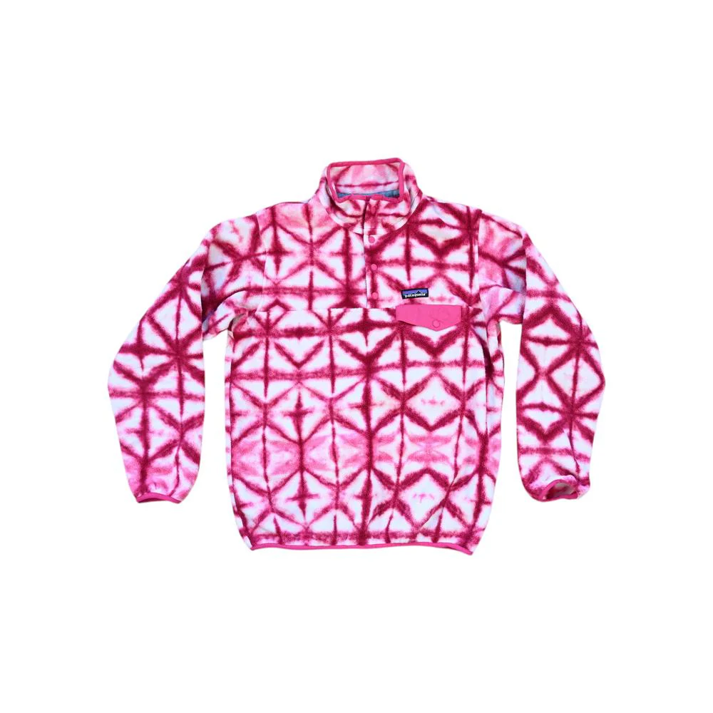 Patagonia Women's Synchilla Snap-T Fleece Pink M USED