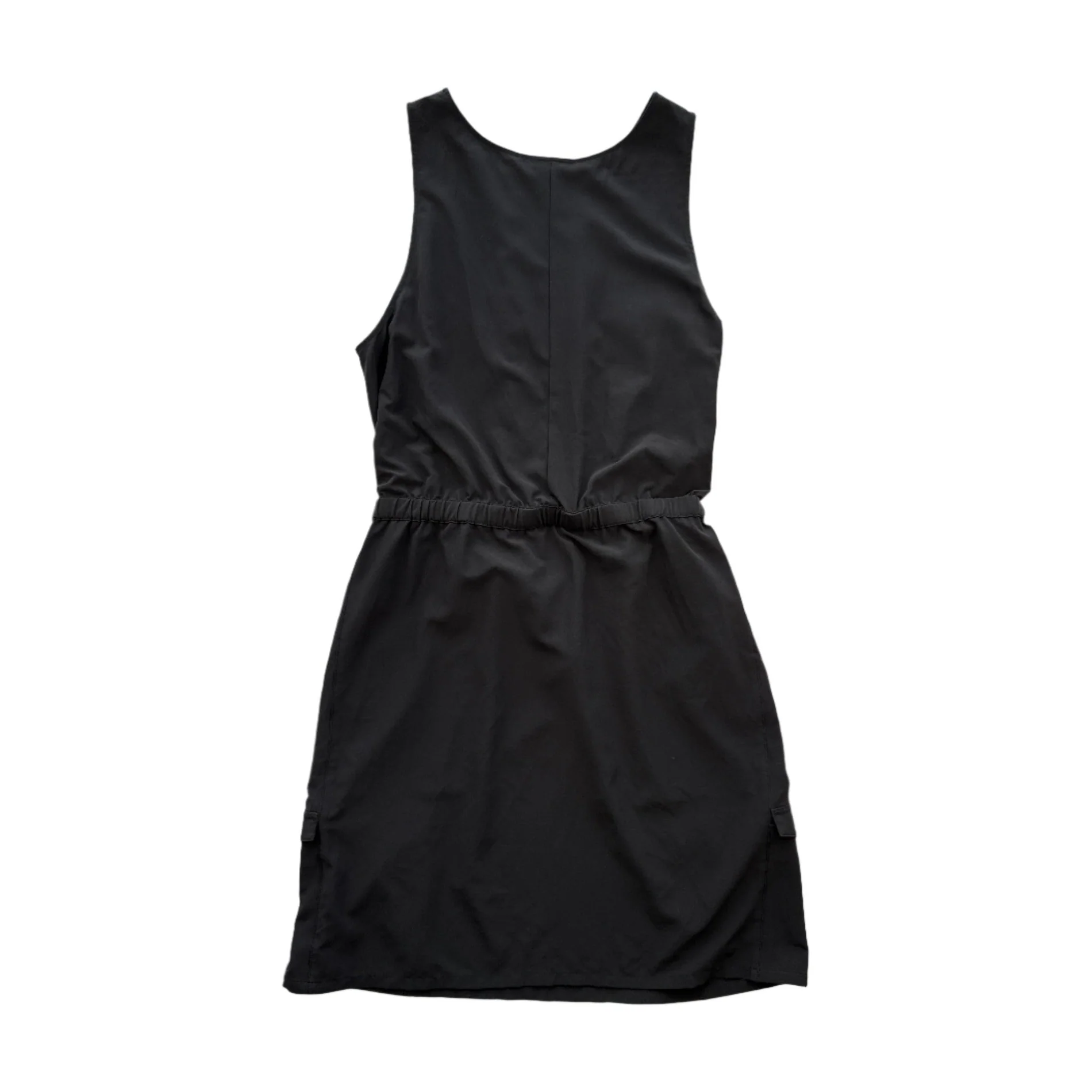 Patagonia Women's Fleetwith Belted Dress Black Medium USED - Image 2