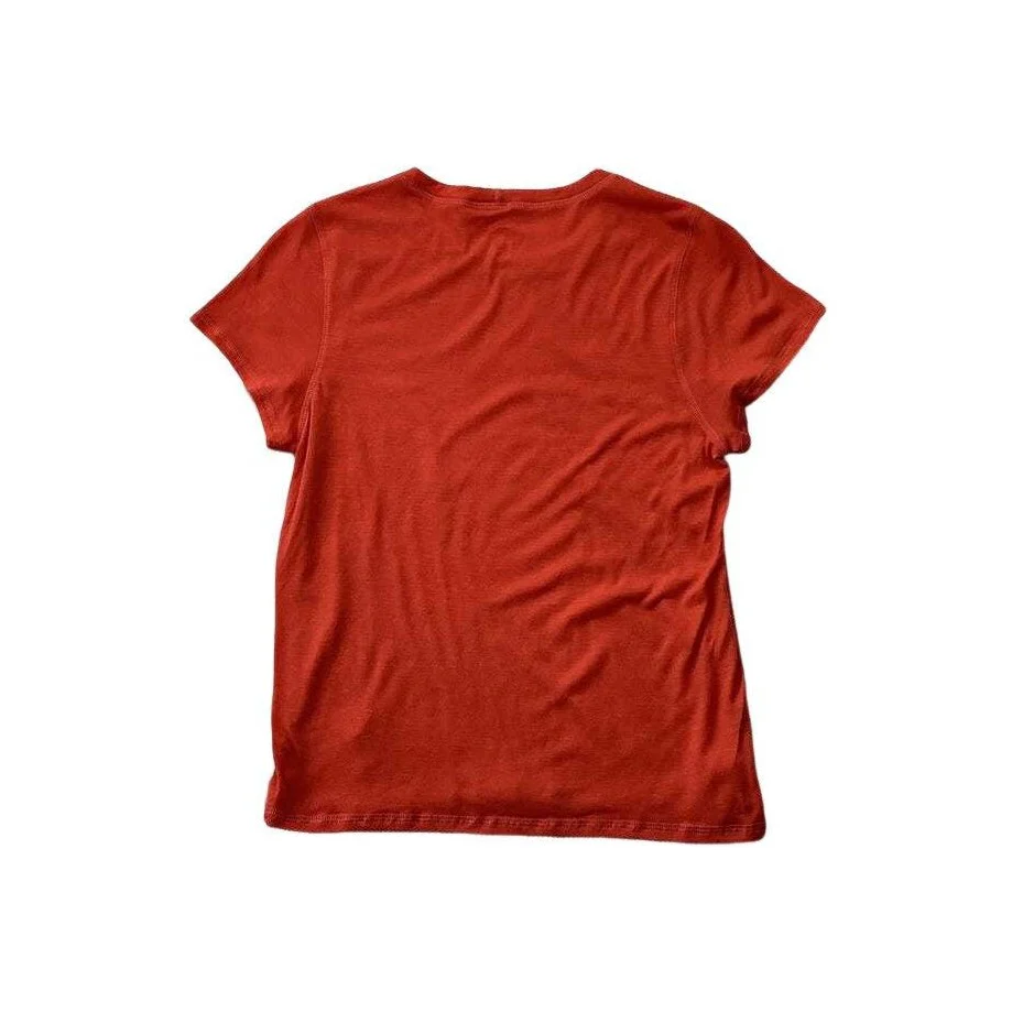 Patagonia Women's Capilene Cool Wool-Blend Shirt Medium Coral USED - Image 2