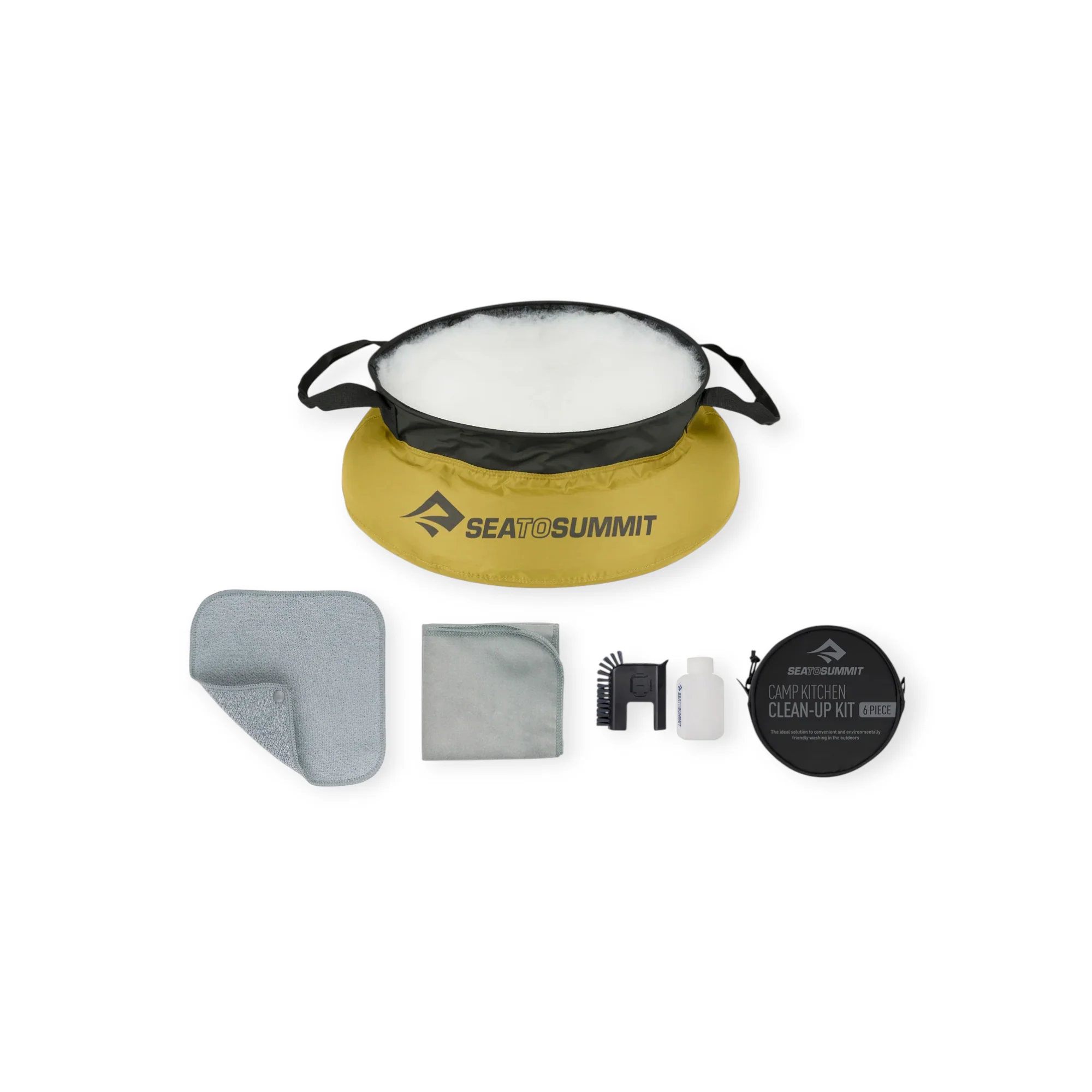 Sea to Summit Camp Kitchen Clean-Up Kit Green