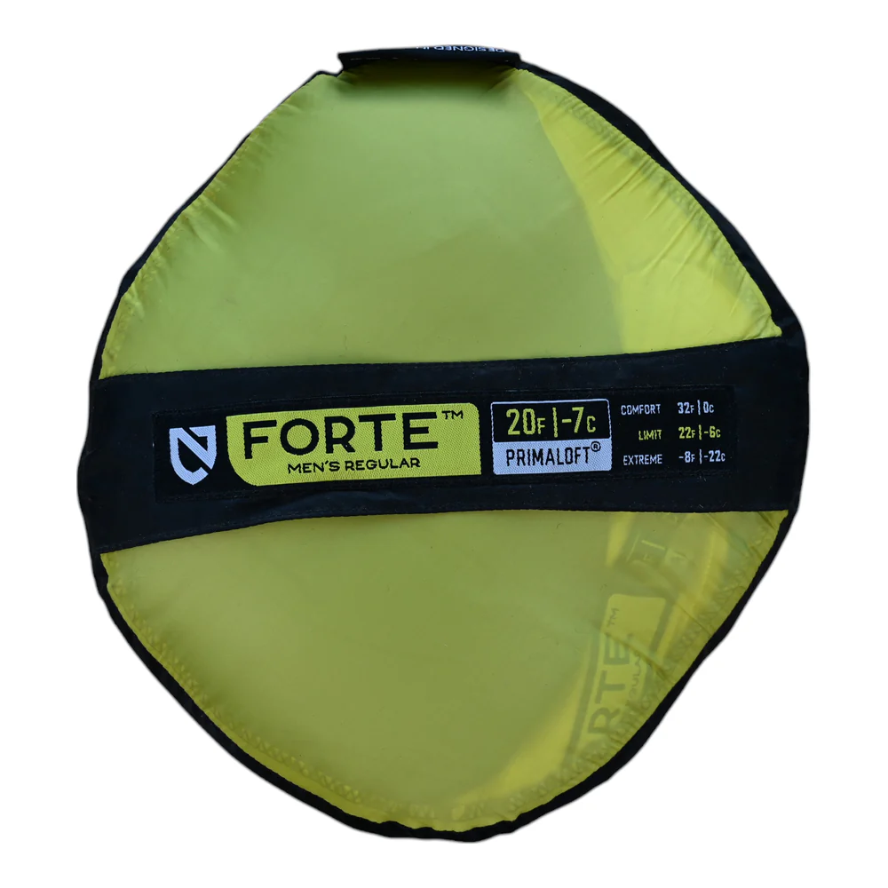 Nemo Men's Forte 20 Sleeping Bag Regular Blue Used - Image 3
