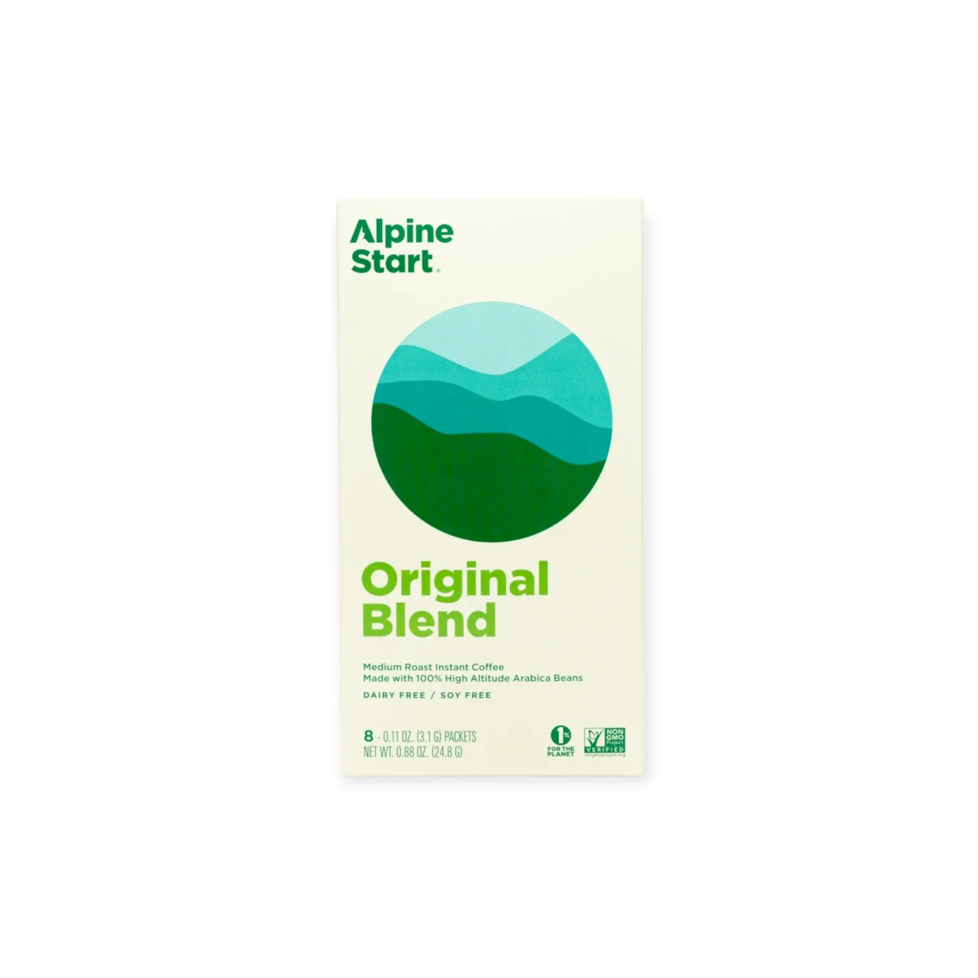 Alpine Start Original Blend Instant Coffee - 8 Pack