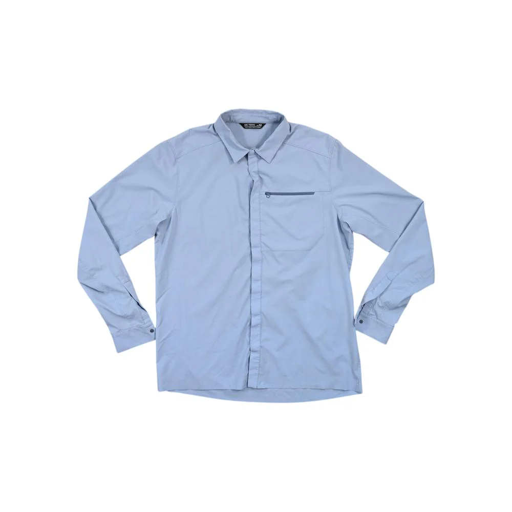 Arc'teryx Men's Skyline Long Sleeve Shirt Blue M Used