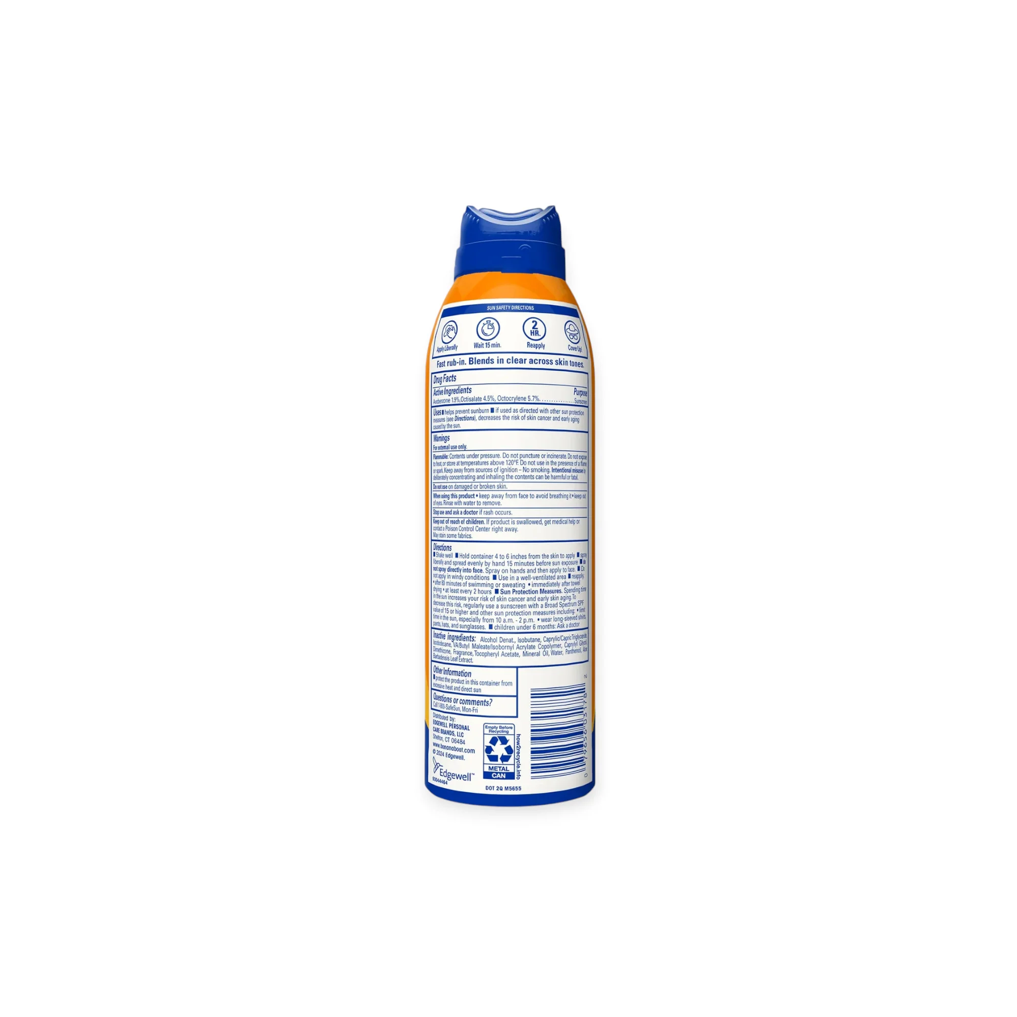 Banana Boat Sport Spray Ultra Mist SPF 30 Sunscreen 6 oz. - Image 2