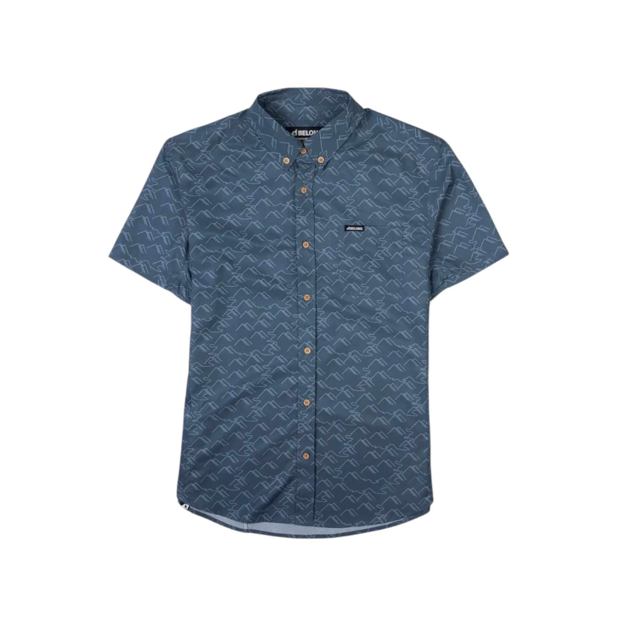 Belong Designs Men's Vista Stretch Button Down