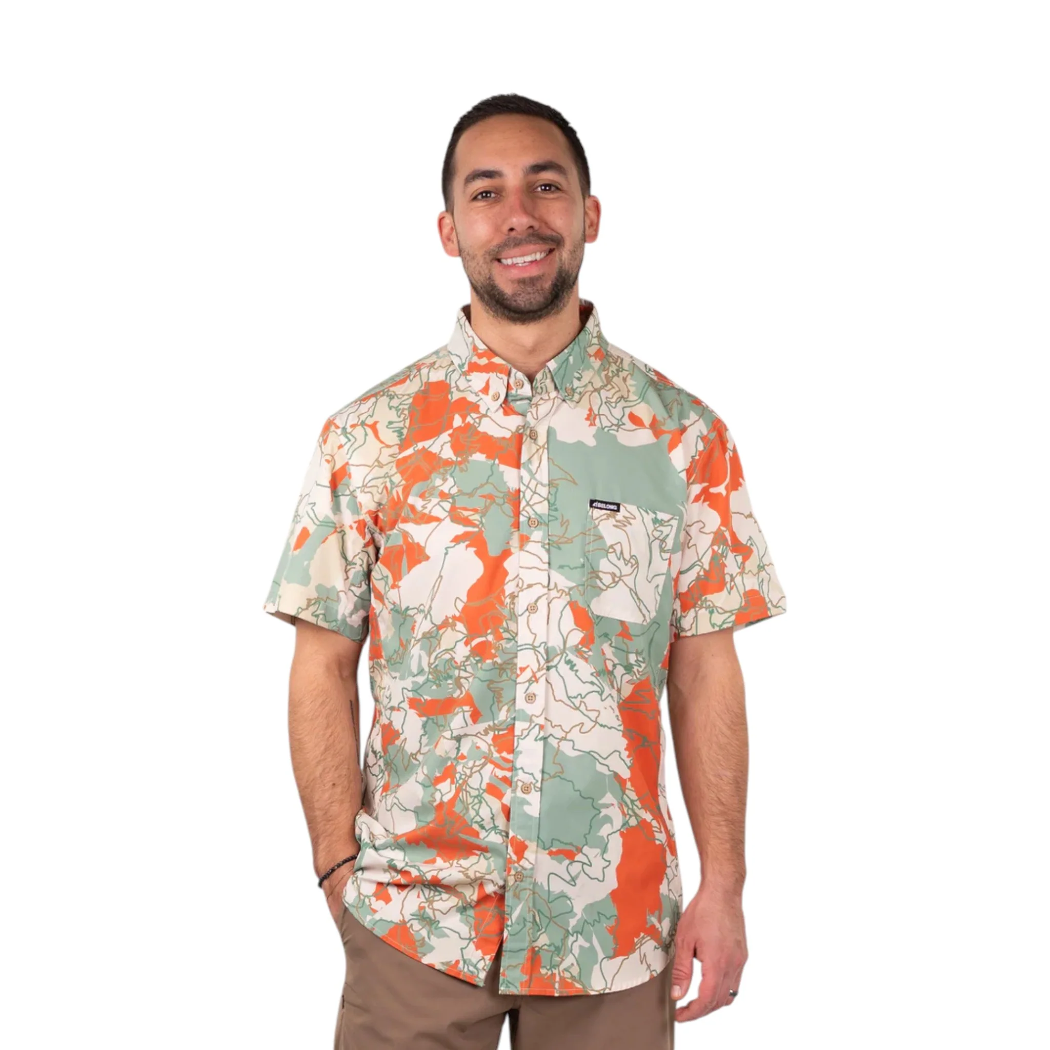Belong Designs Men's Vista Stretch Button Down - Image 8