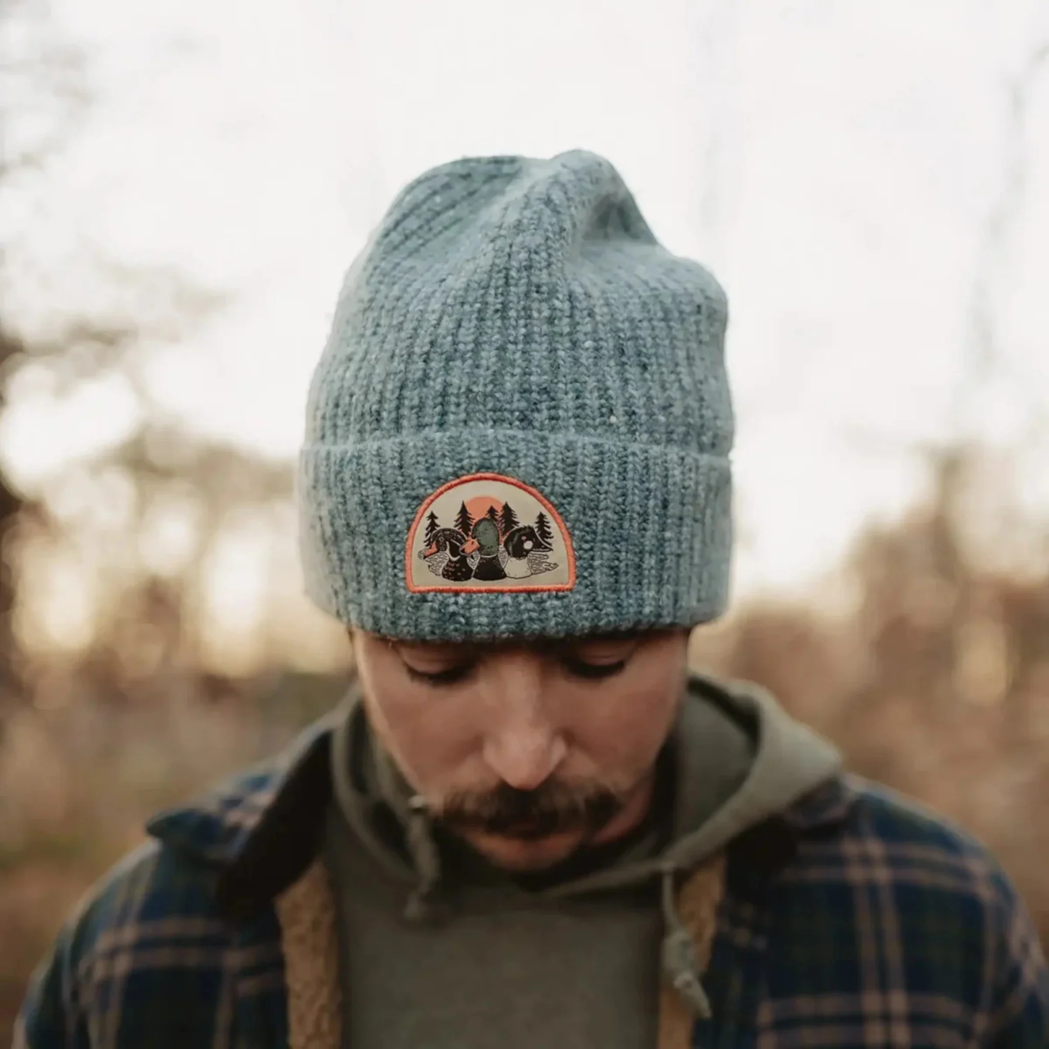 Bird Collective Duck Trio Wool Blend Beanie - Image 3