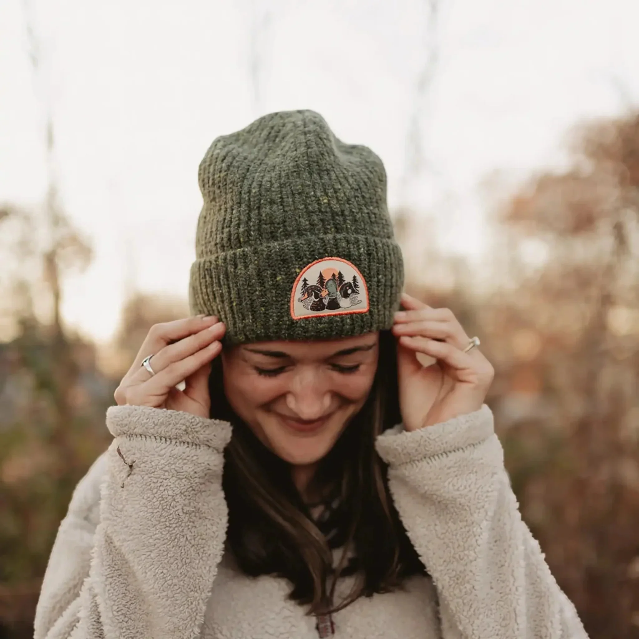 Bird Collective Duck Trio Wool Blend Beanie - Image 8