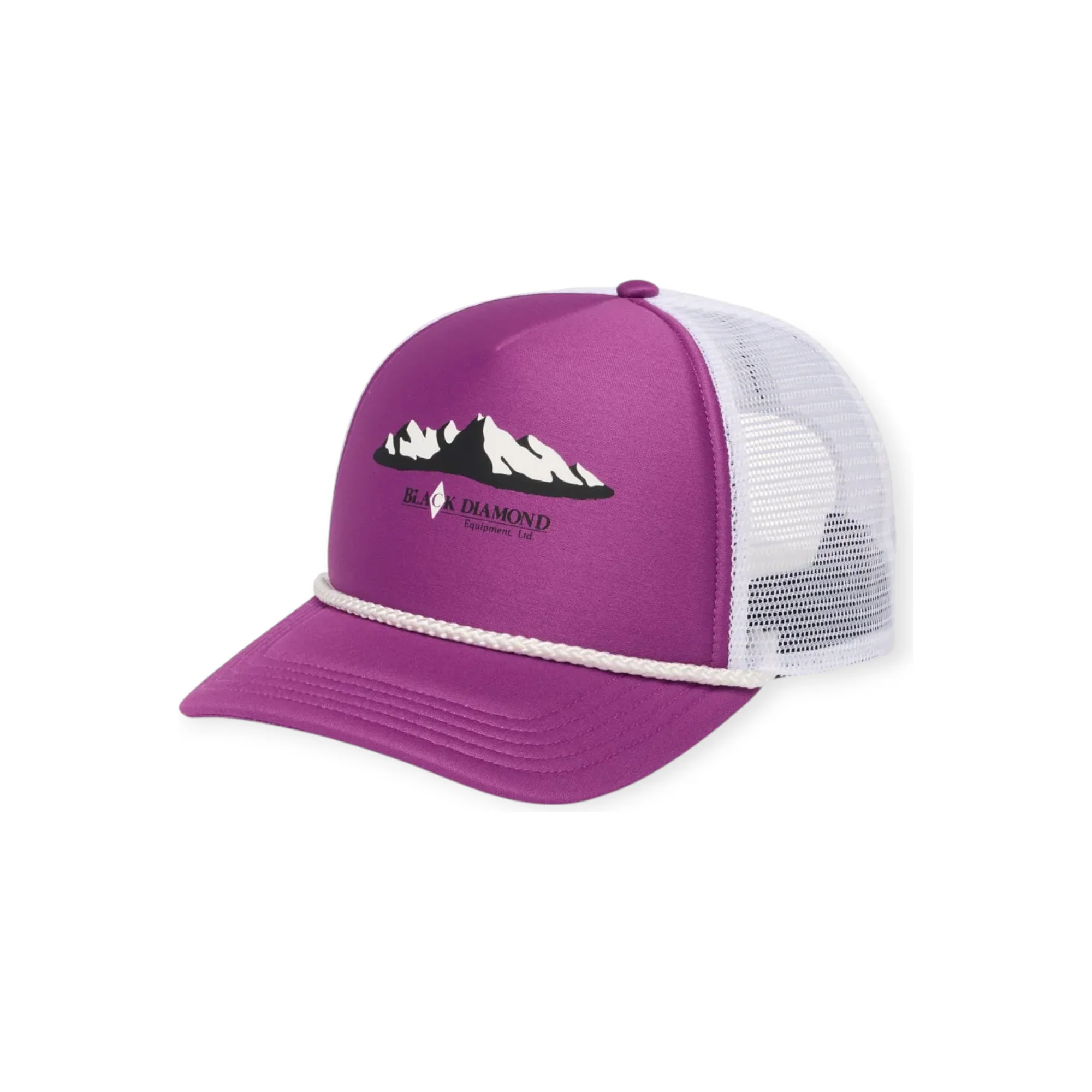 Black Diamond Flat Bill Trucker Hat