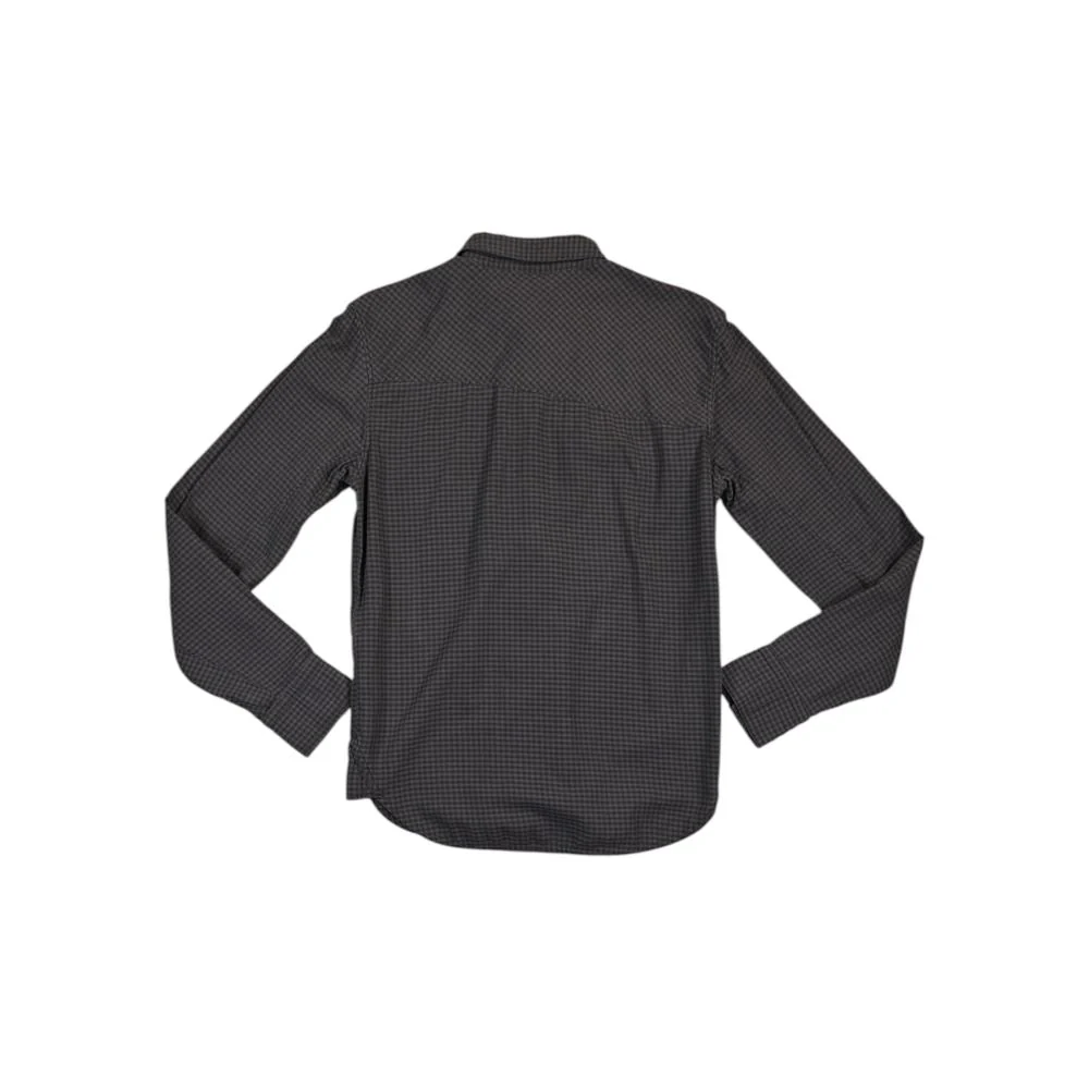Black Diamond Men's Button Up Long Sleeve Shirt Grey M Used - Image 2