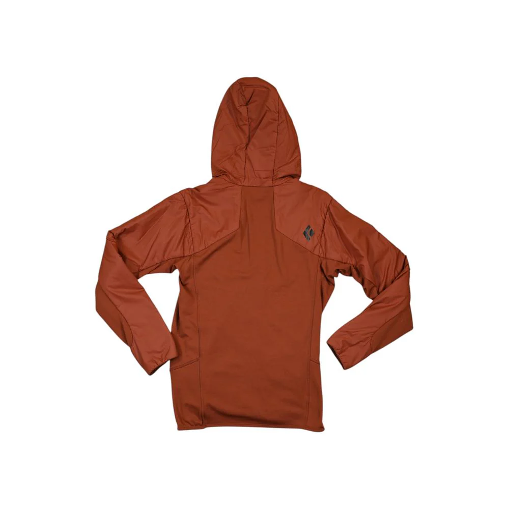 Black Diamond Men's First Light Hybrid Hoody Insulated Jacket Iron Red - Image 2