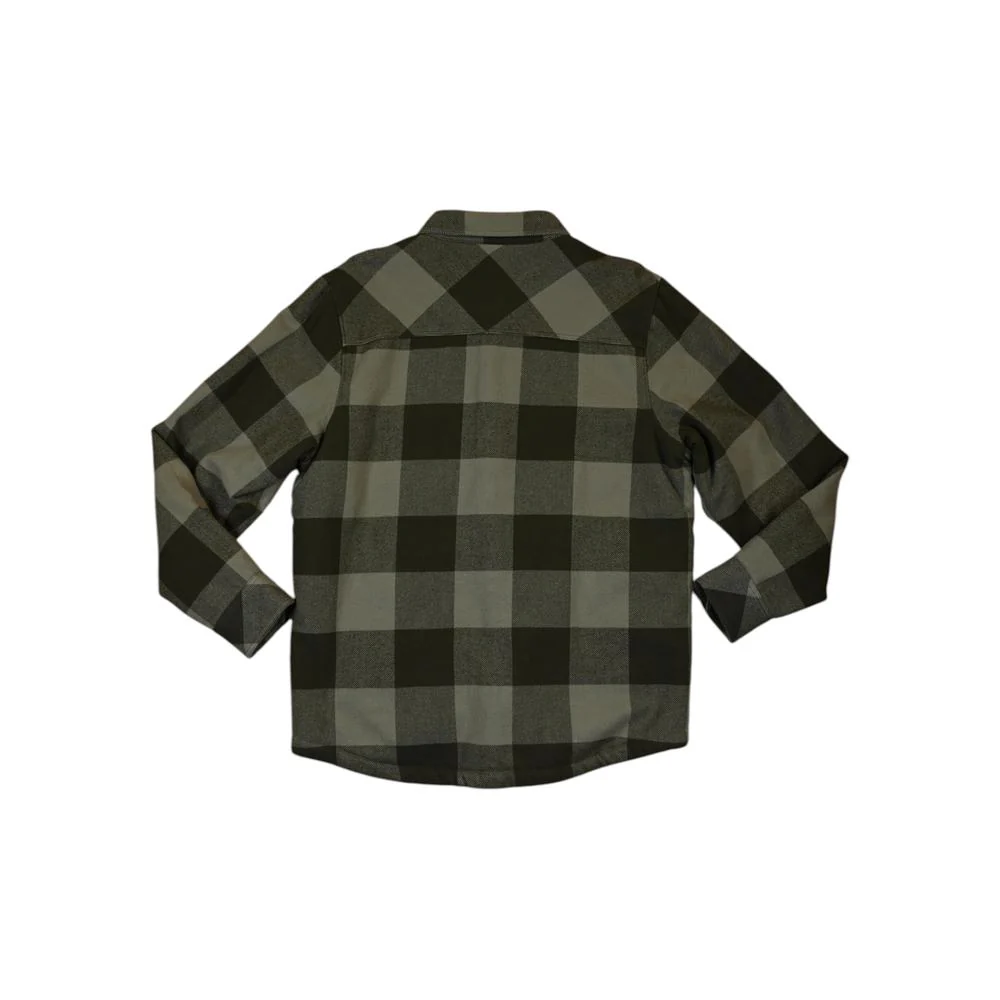 Black Diamond Men's Project Lined Shirt Dark Moss/Pine Smoke - Image 2