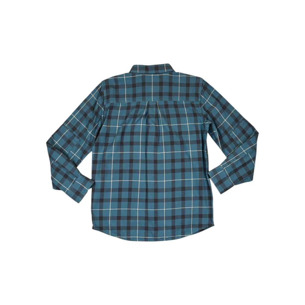 Black Diamond Men's Project Twill Long Sleeve Shirt Creek Blue/Charcoal - Image 2
