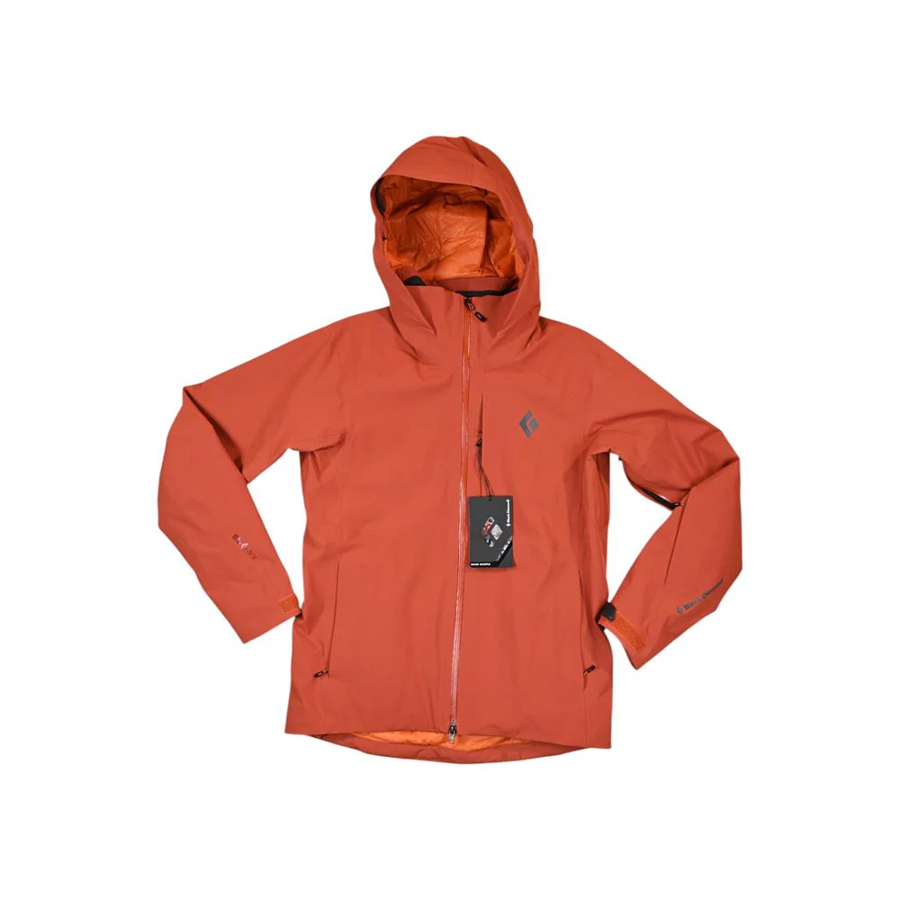 Black Diamond Men's Recon Insulated Ski Shell Jacket Burnt Sienna M Sample