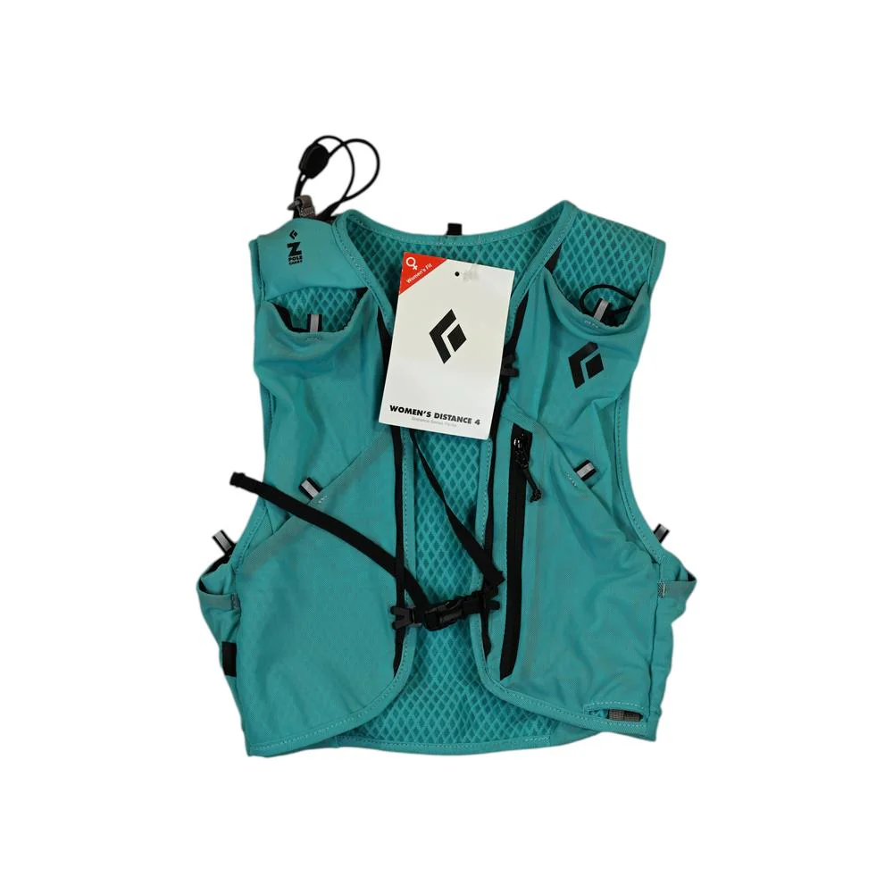 Black Diamond Women's Distance 4 Dark Patina Hydration Vest Teal