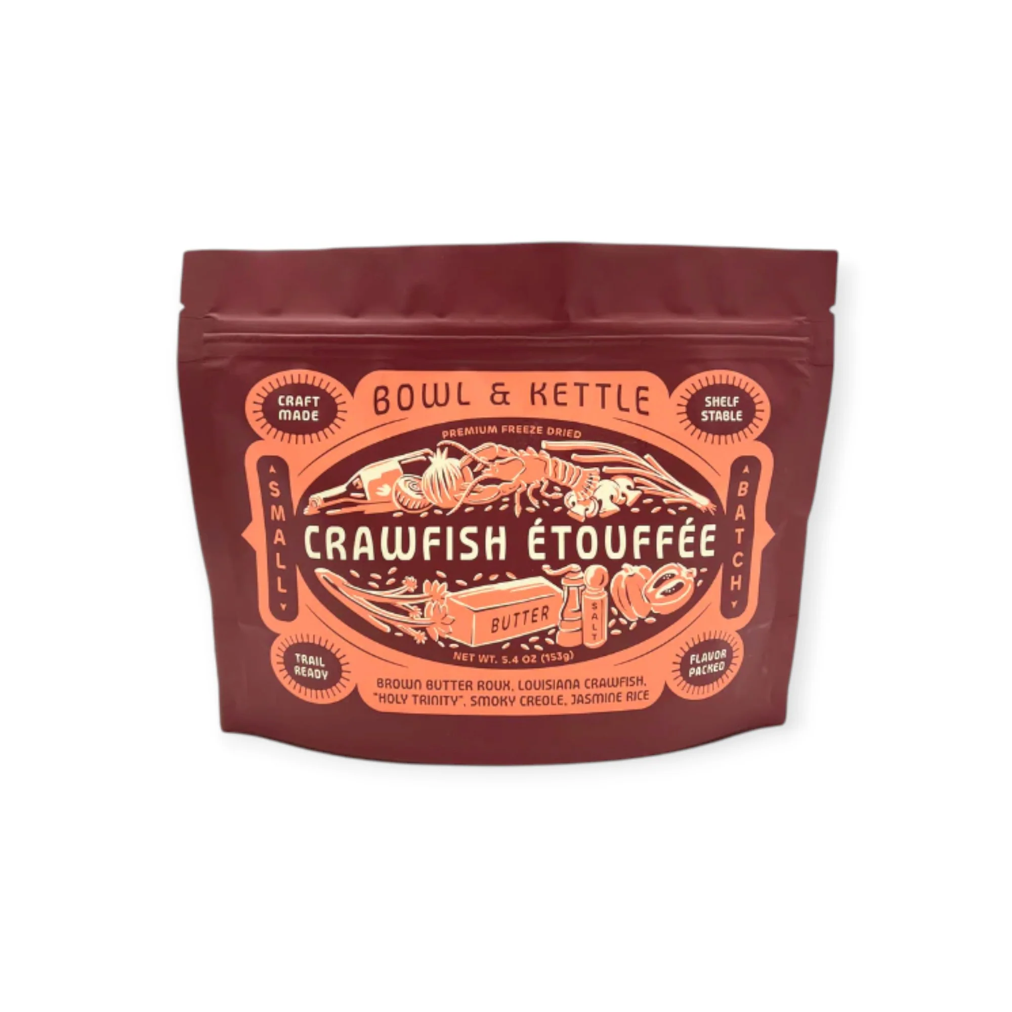 Bowl & Kettle Crawfish Étouffée Freeze-Dried Meal