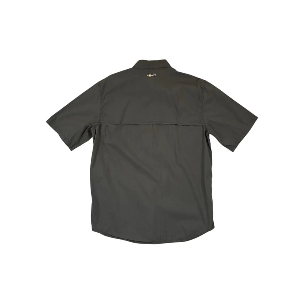 Carhartt Men's Force Short Sleeve Shirt Green L Used - Image 2