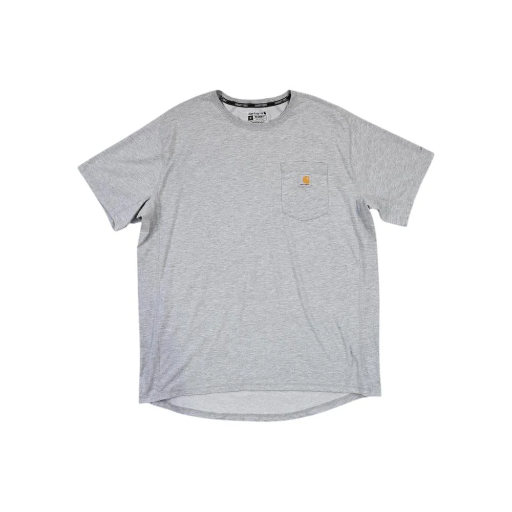 Carhartt Men's Pocket Shirt Grey XL Used