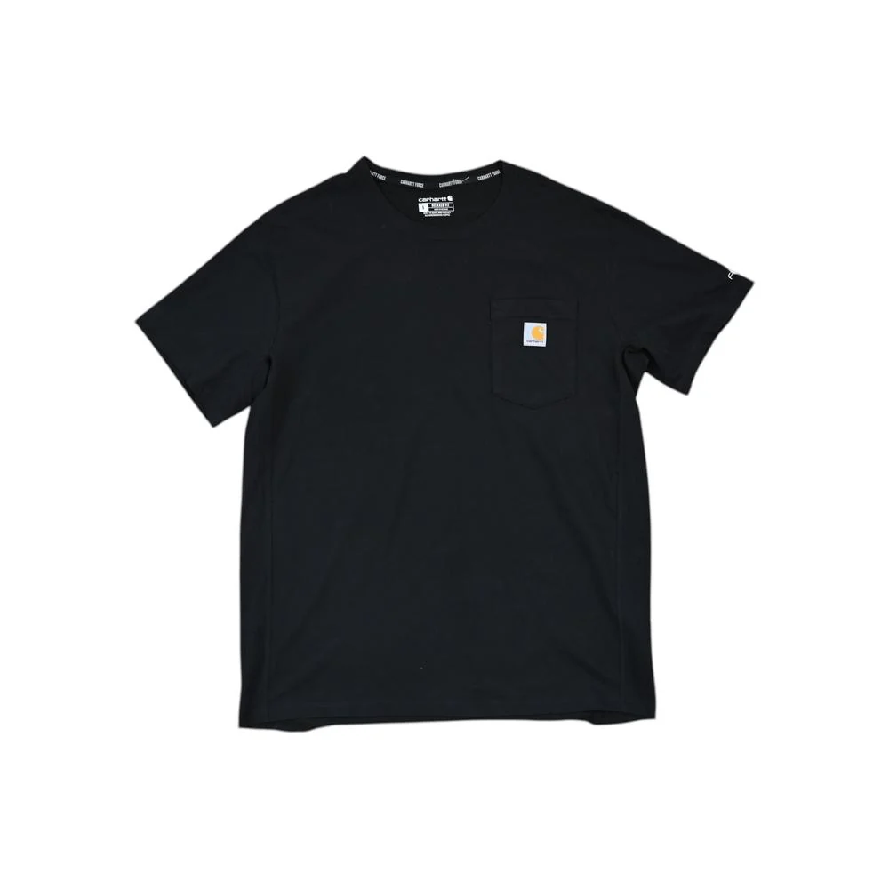 Carhartt Men's Pocket T Shirt Black L Used