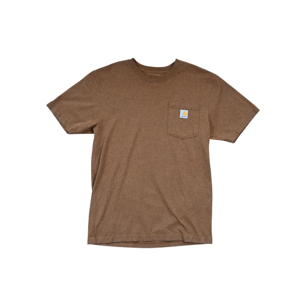 Carhartt Men's T Shirt Brown S Used