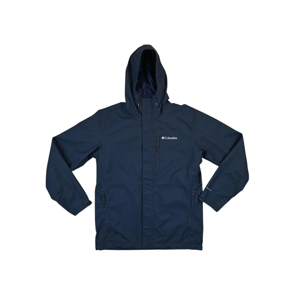 Columbia Men's Omni-Shell Rain Shell Jacket Blue S Used