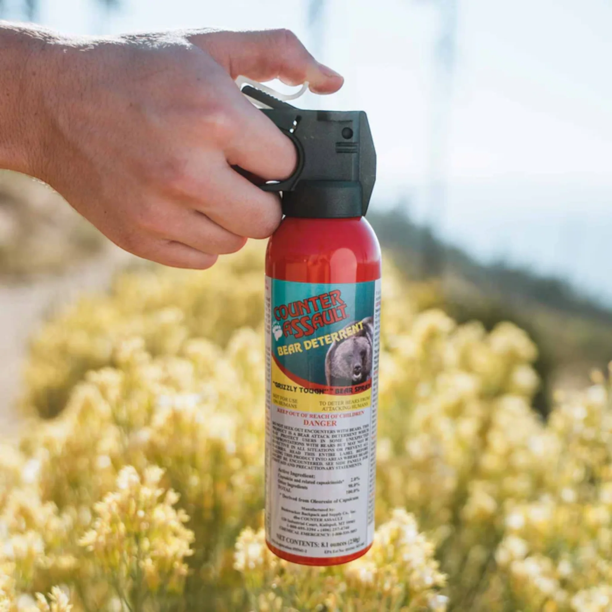 Counter Assault 8.1 oz Bear Spray with Holster - Image 3