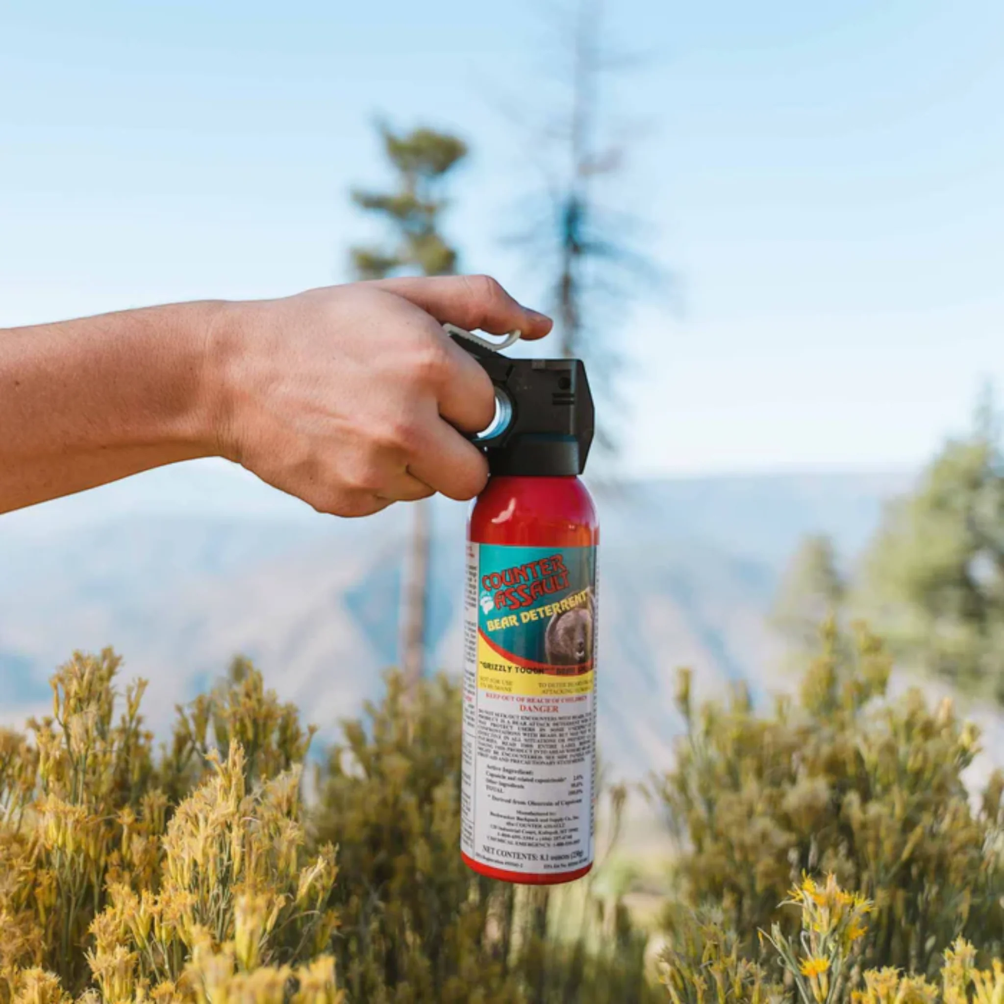 Counter Assault 8.1 oz Bear Spray with Holster - Image 5