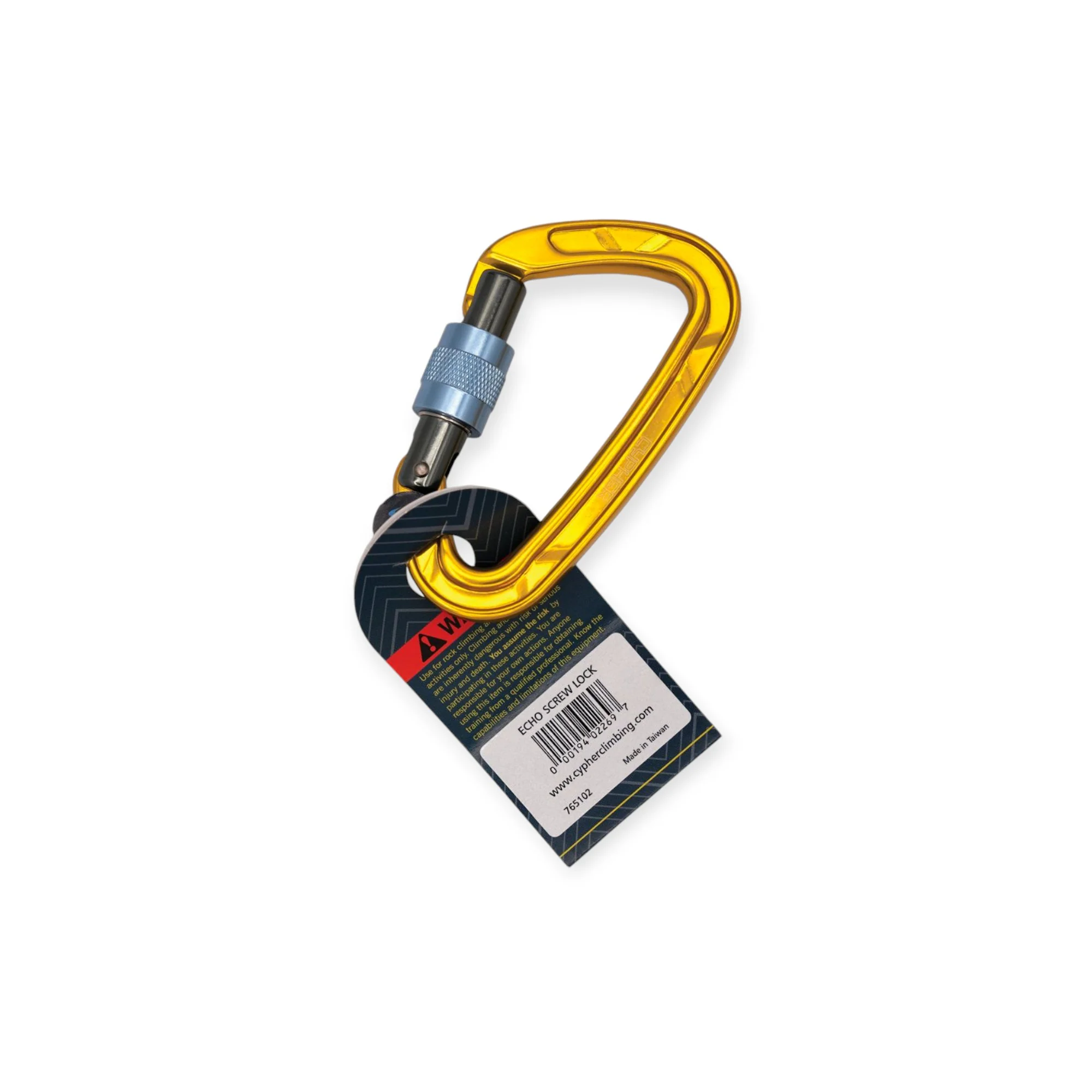 Cypher Echo Screw Gate Carabiner - Image 3
