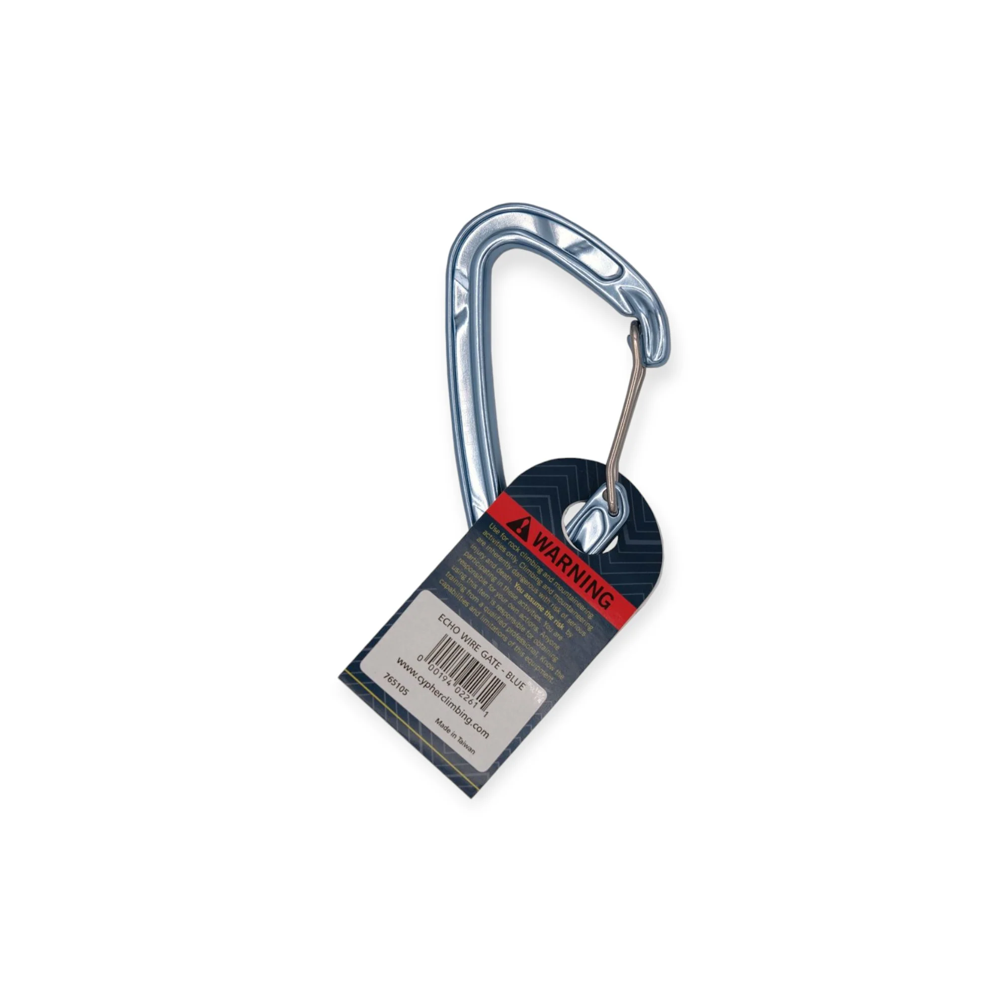 Cypher Echo Wired Gate Carabiner Blue - Image 3