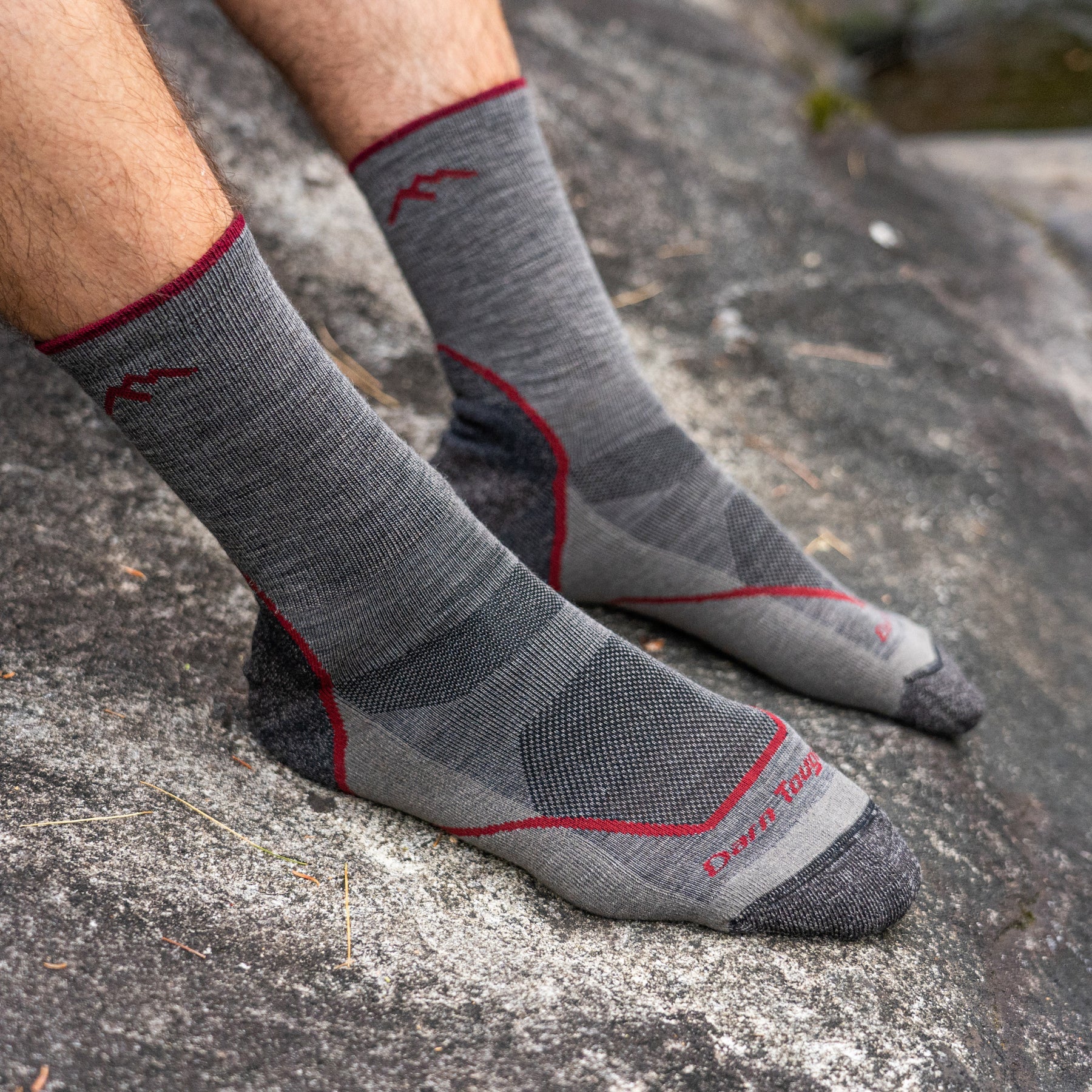 Darn Tough Light Hiker Micro Crew Lightweight with Cushion Socks - Image 11
