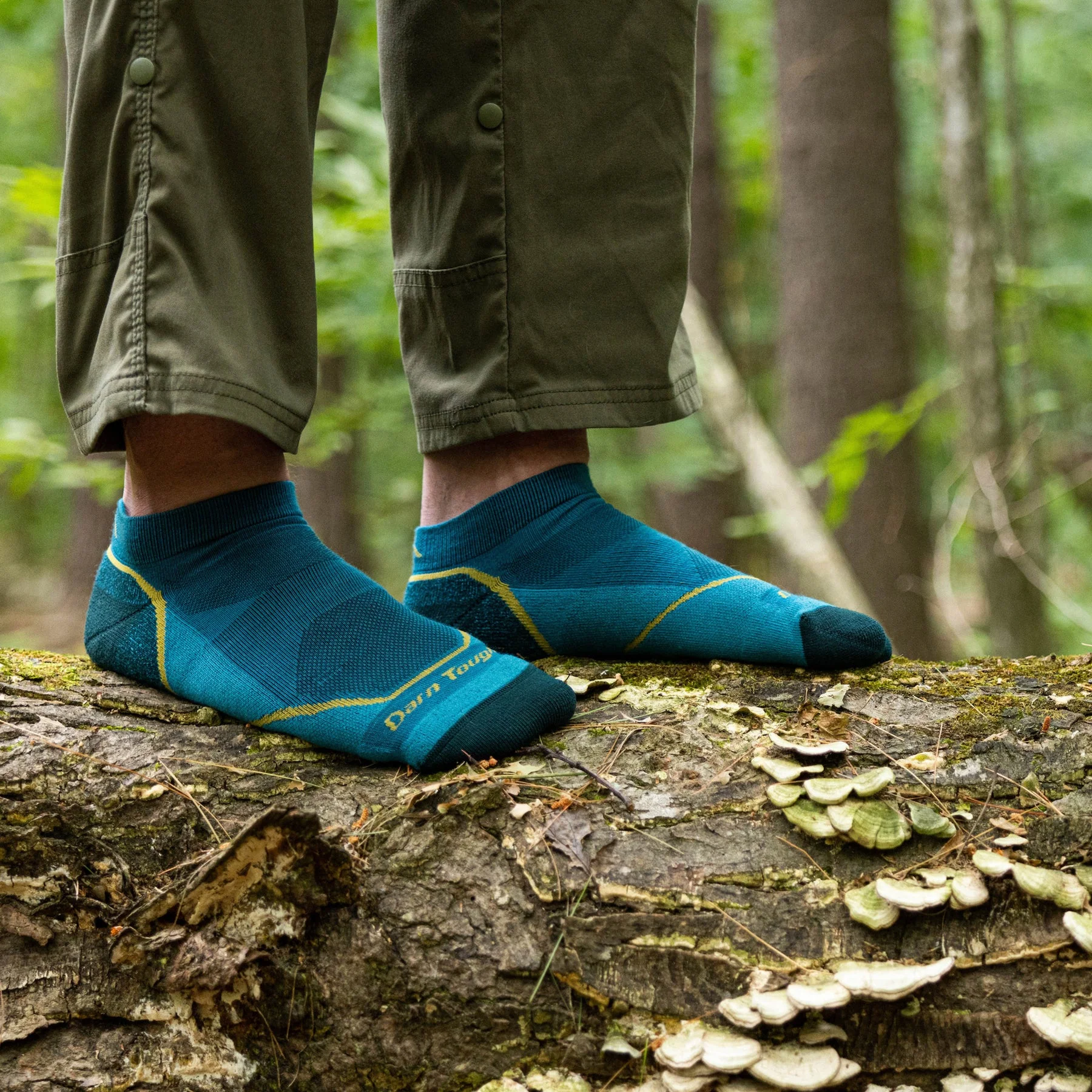 Darn Tough Men's Light Hiker No Show Lightweight with Cushion Socks - Image 4
