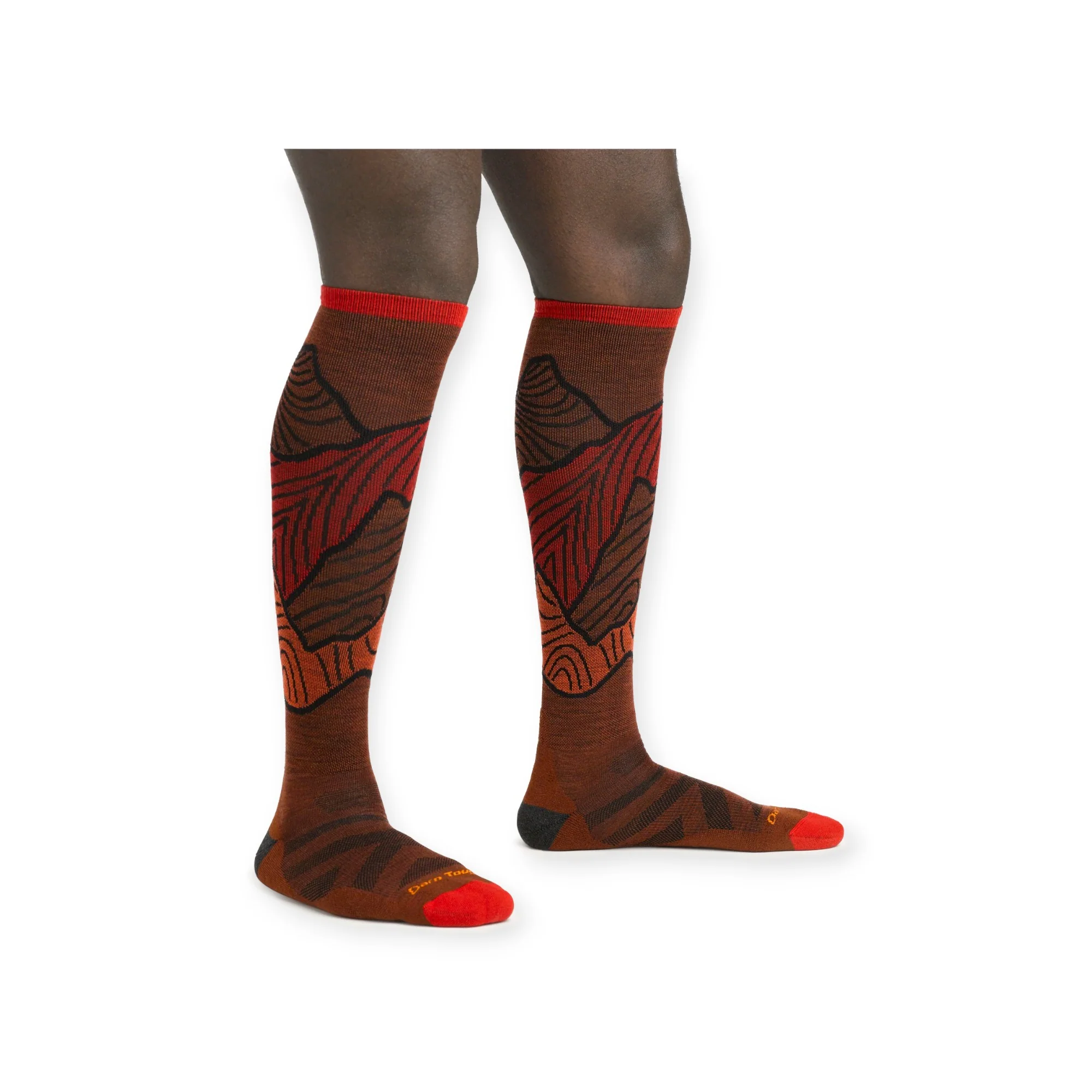 Darn Tough Men's Titan Over-the-Calf Lightweight Ski Socks - Image 2