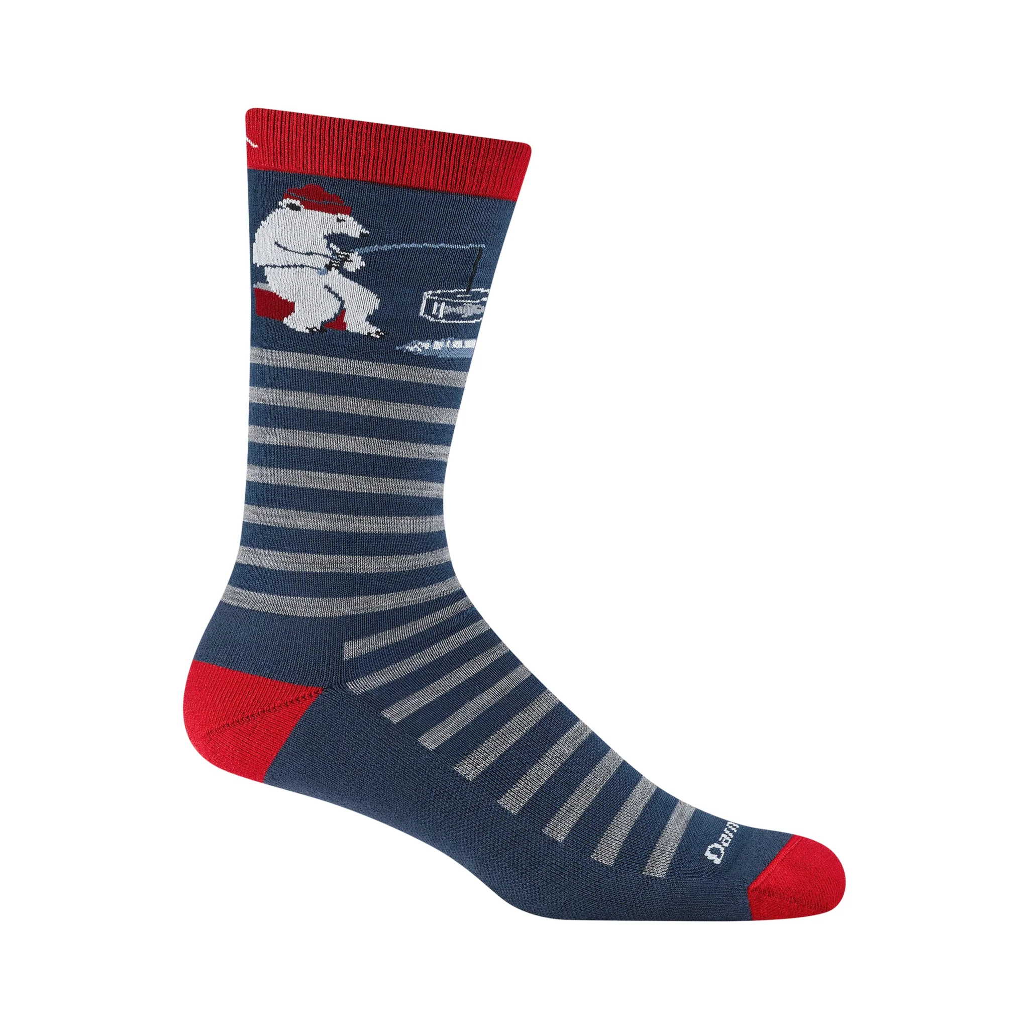 Darn Tough Men's Wild Life Crew Lightweight with Cushion Socks - Image 2