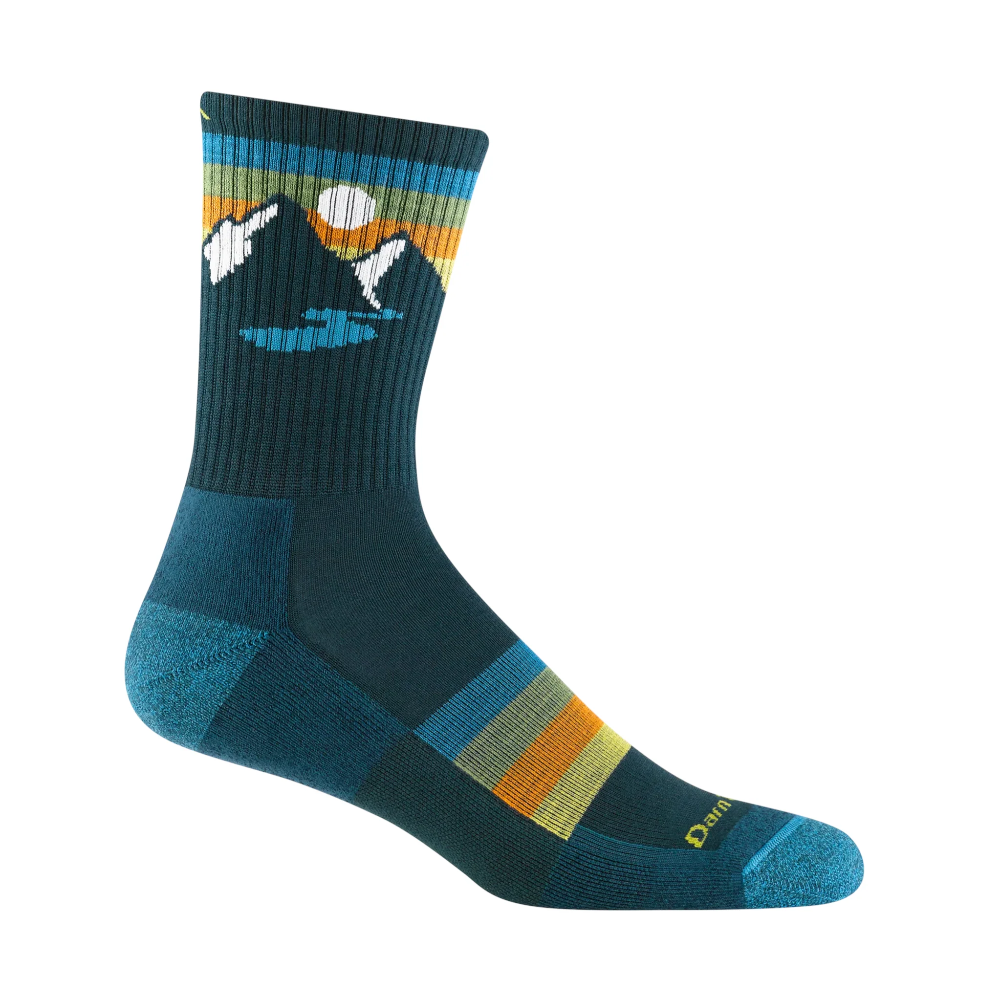 Darn Tough Sunset Ridge Micro Crew Lightweight Hiking Socks - Image 2