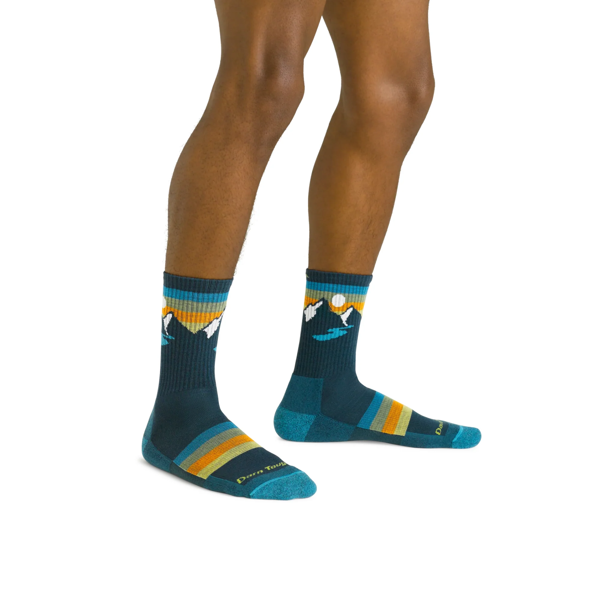 Darn Tough Sunset Ridge Micro Crew Lightweight Hiking Socks - Image 3