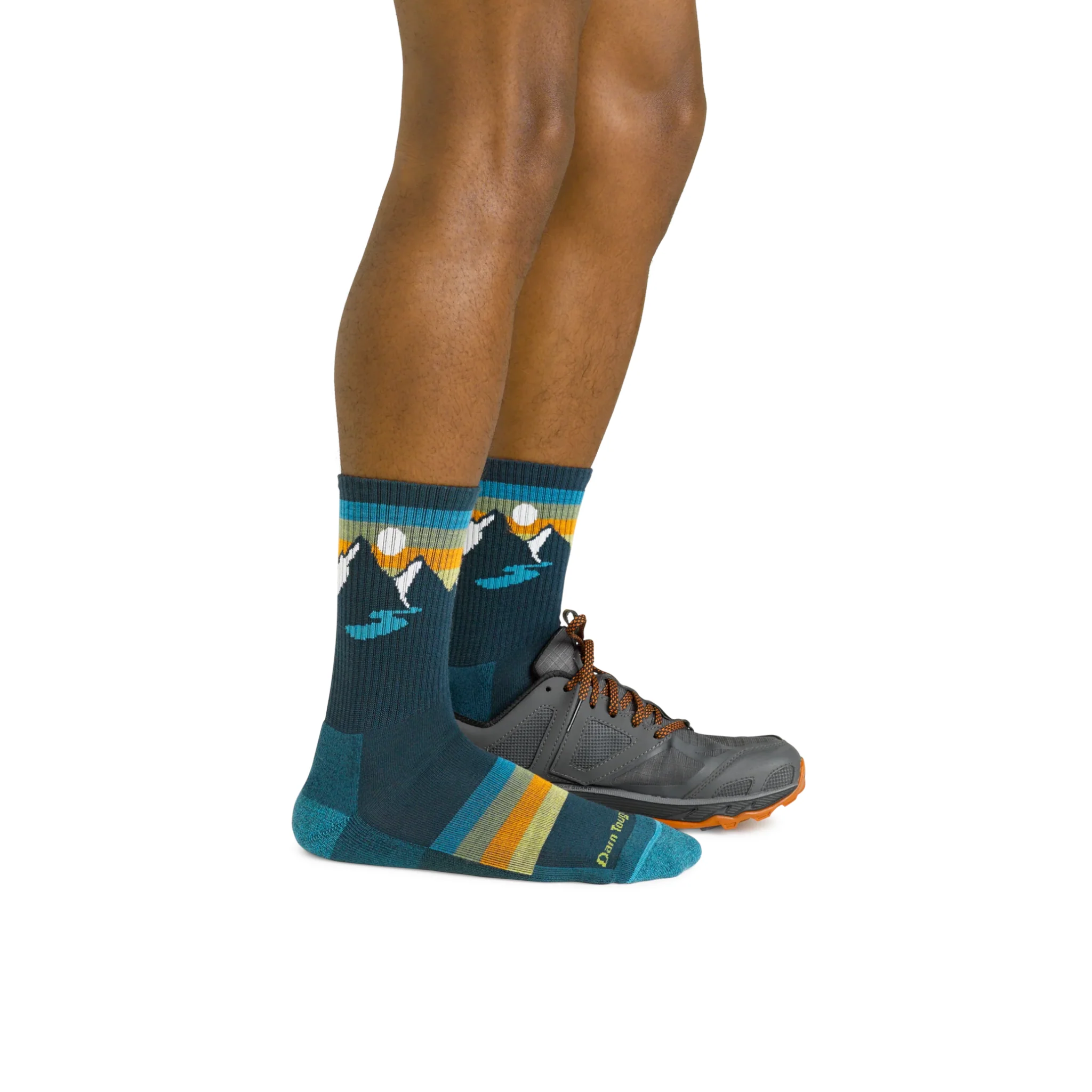 Darn Tough Sunset Ridge Micro Crew Lightweight Hiking Socks - Image 4