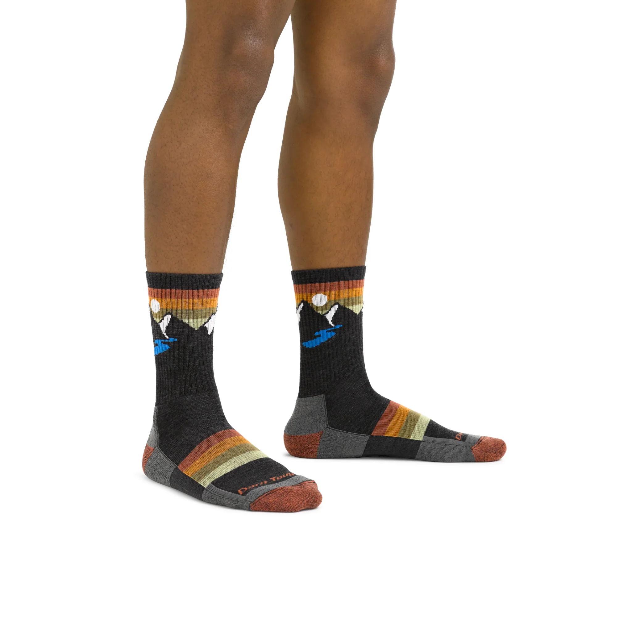 Darn Tough Sunset Ridge Micro Crew Lightweight Hiking Socks - Image 6
