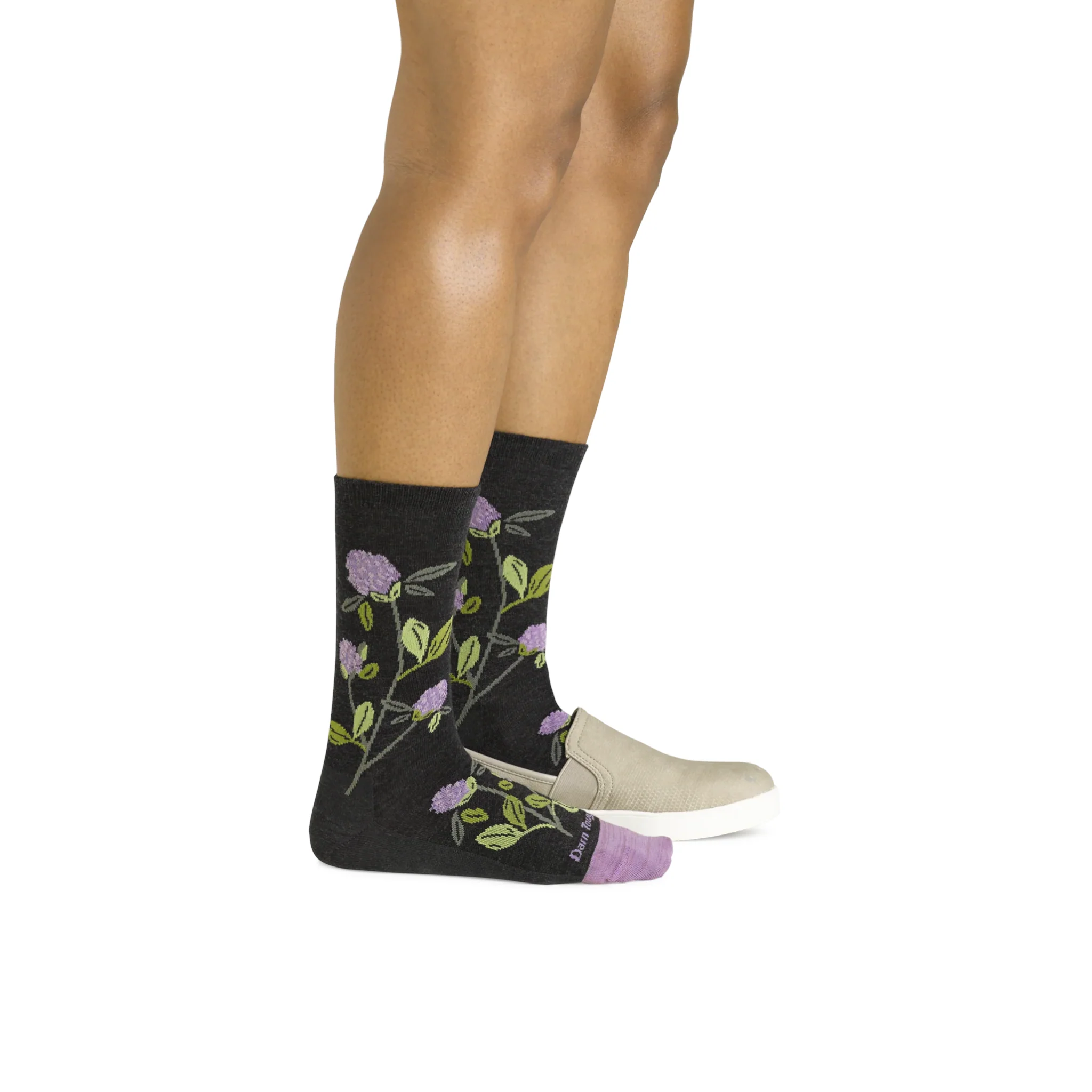 Darn Tough Women's Blossom Crew Lightweight Lifestyle Socks - Image 10