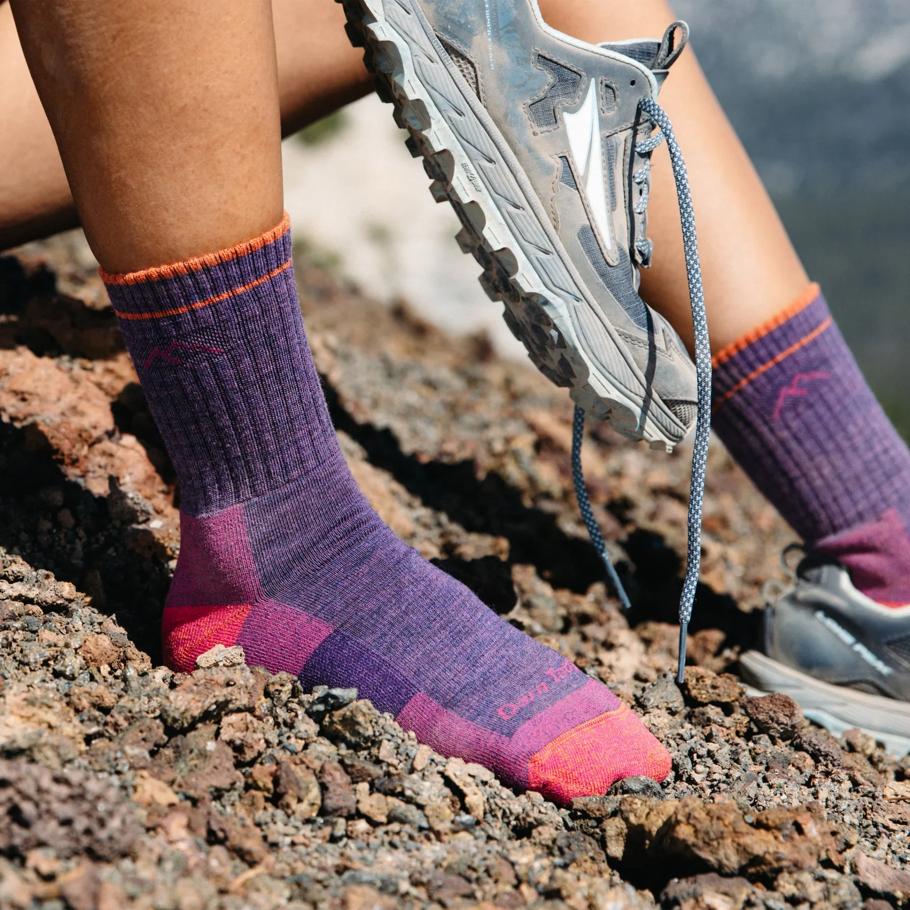 Darn Tough Women's Hiker Micro Crew Midweight with Cushion Socks - Image 10