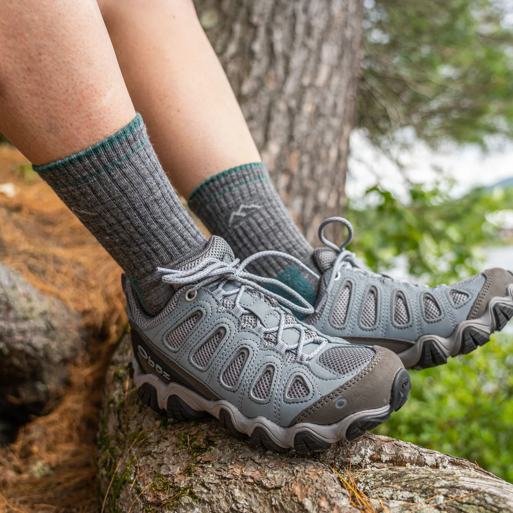 Darn Tough Women's Hiker Micro Crew Midweight with Cushion Socks - Image 14