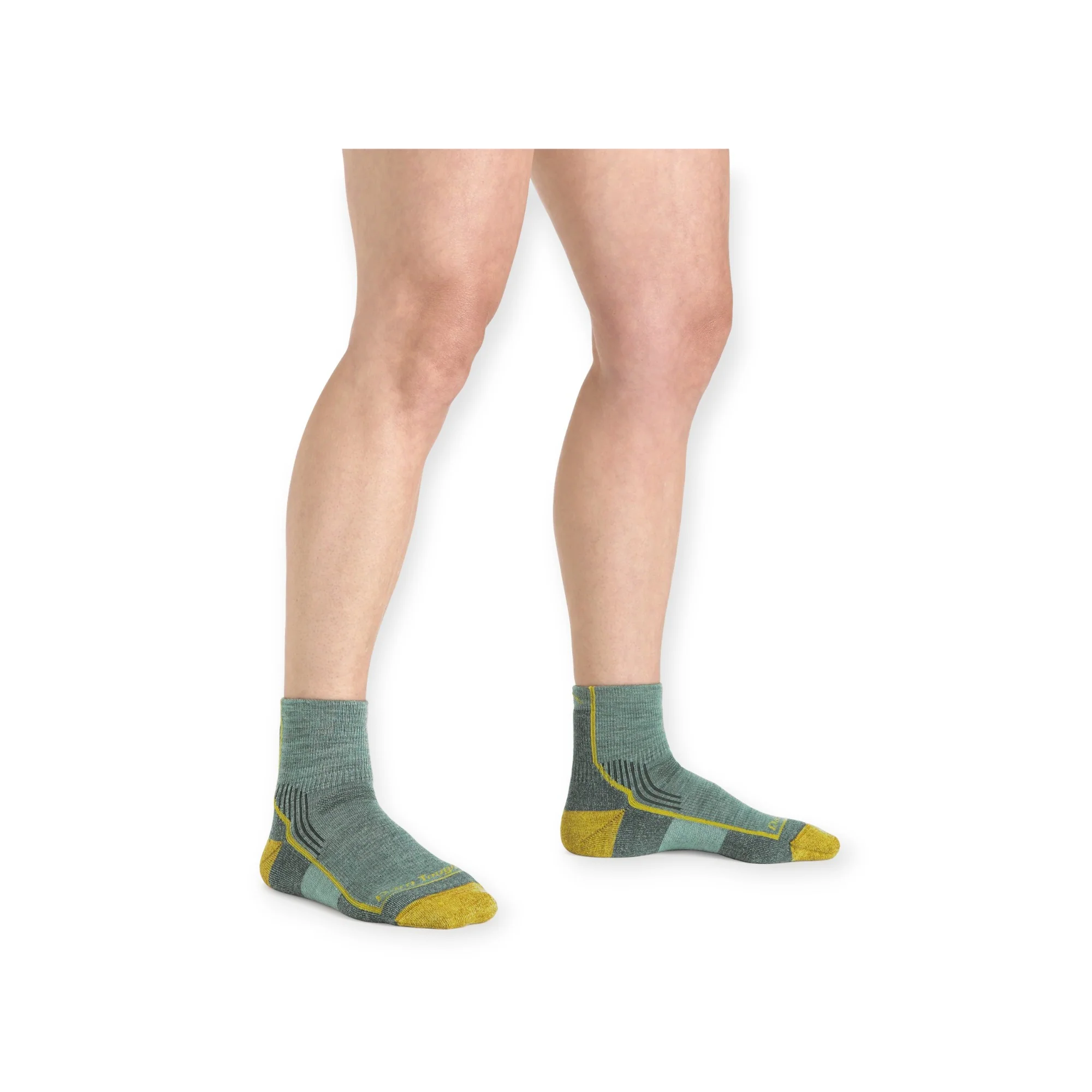 Darn Tough Women's Hiker Quarter Midweight With Cushion Hiking Socks - Image 2
