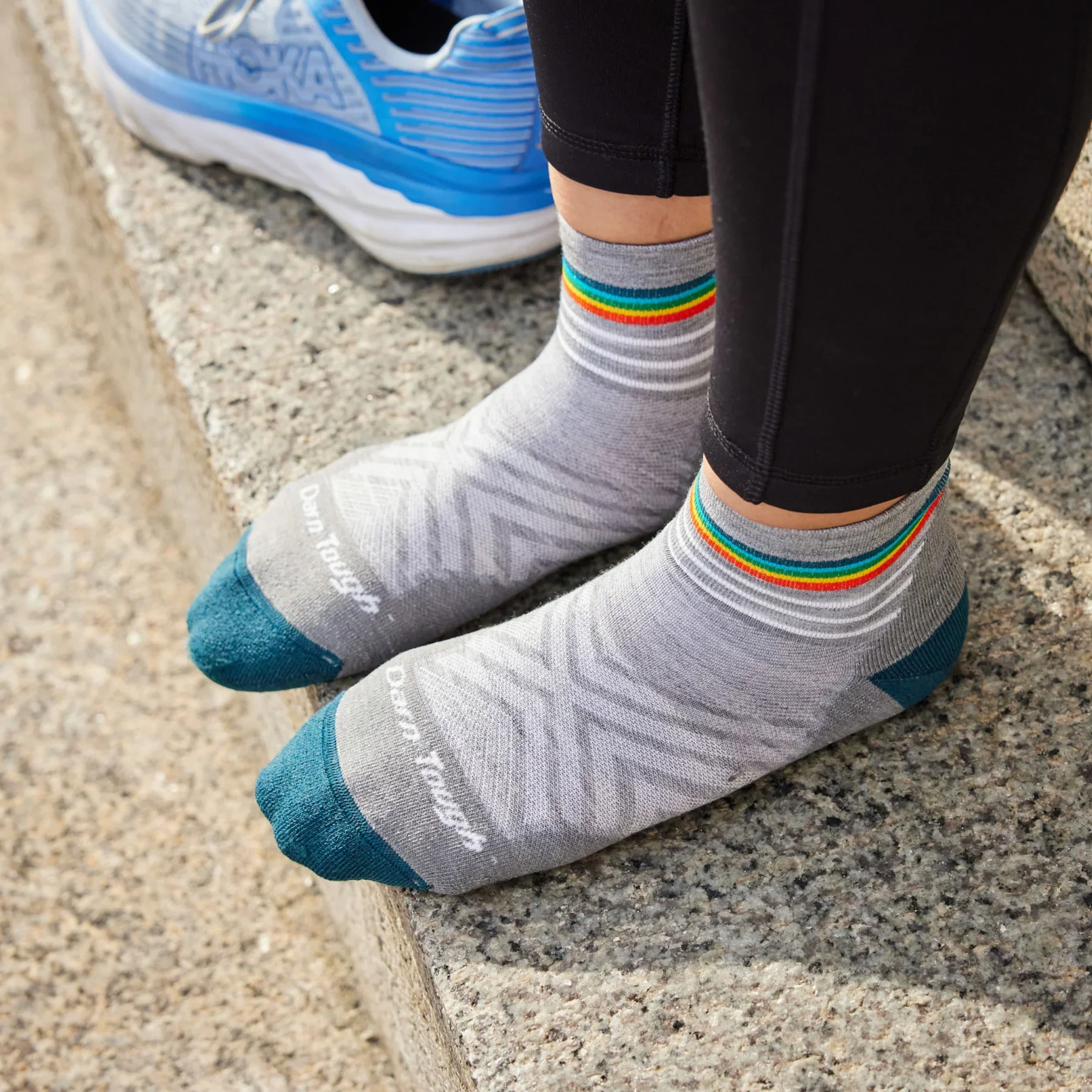 Darn Tough Women's Quarter Ultra Lightweight with Cushion Running Socks - Image 11