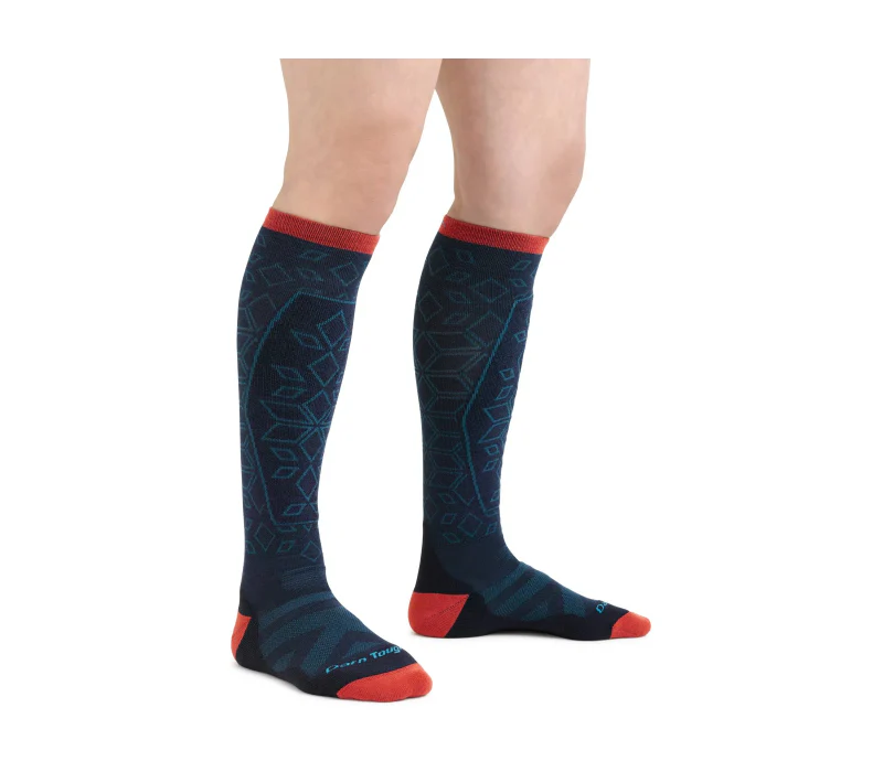 Darn Tough Women's Traverse OTC Lightweight Ski Socks - Image 2