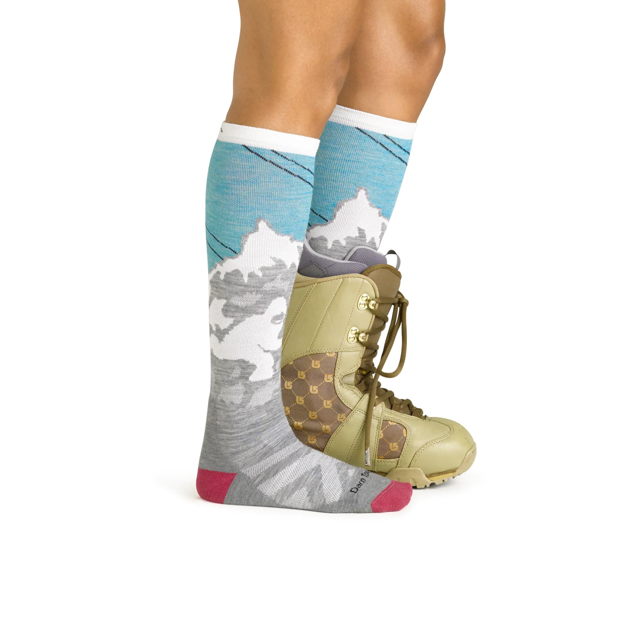 Darn Tough Women's Yeti Over-the-Calf Midweight with Cushion Ski Socks - Image 4